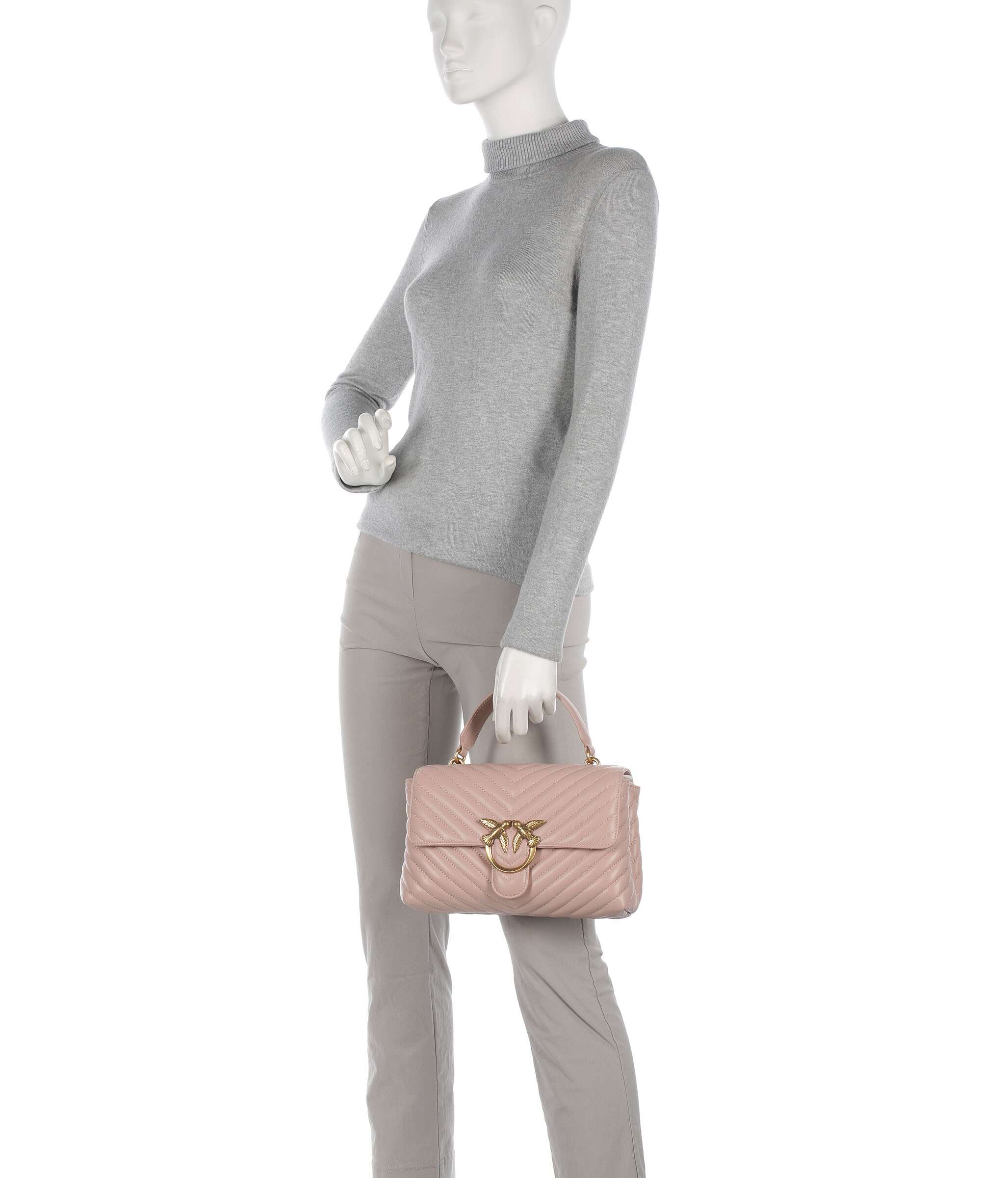 Pinko Love Lady Puff Classic Torebka cipria - Image 3