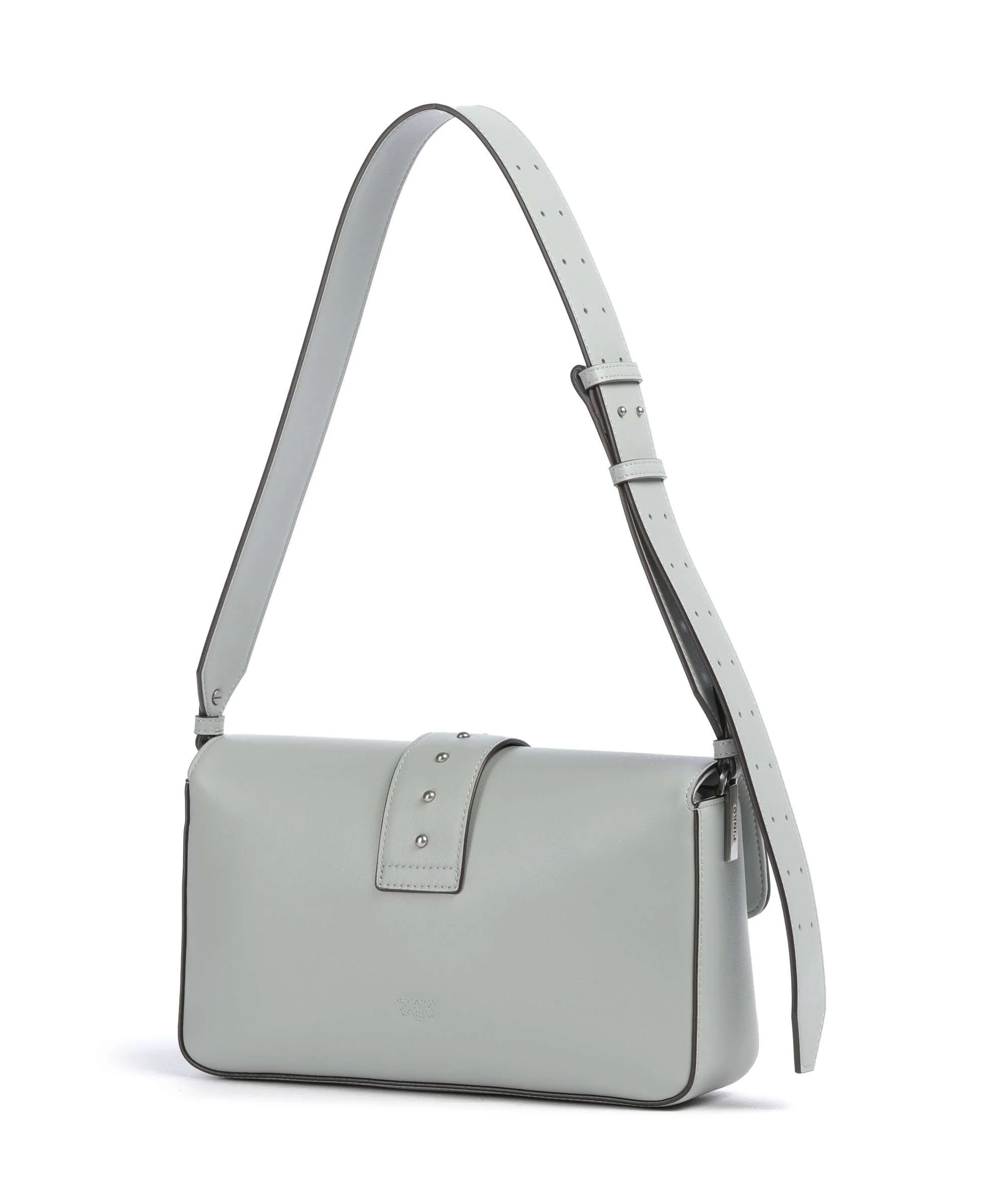 Pinko Love One Classic Slouchy Torba na ramię grigio perla/old silver - Image 2