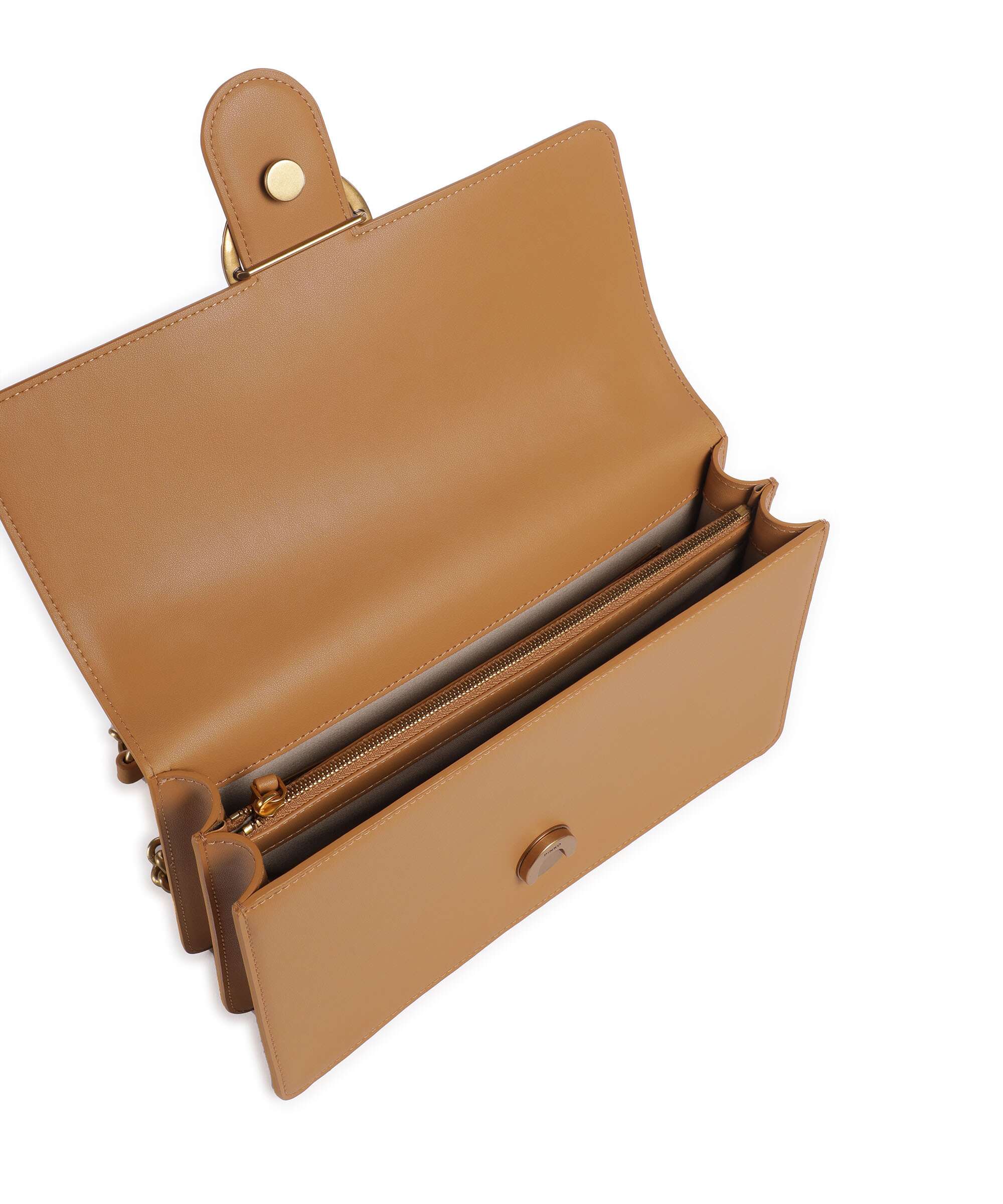 Pinko Love One Classic Torba na ramię torrone/antique gold - Image 7