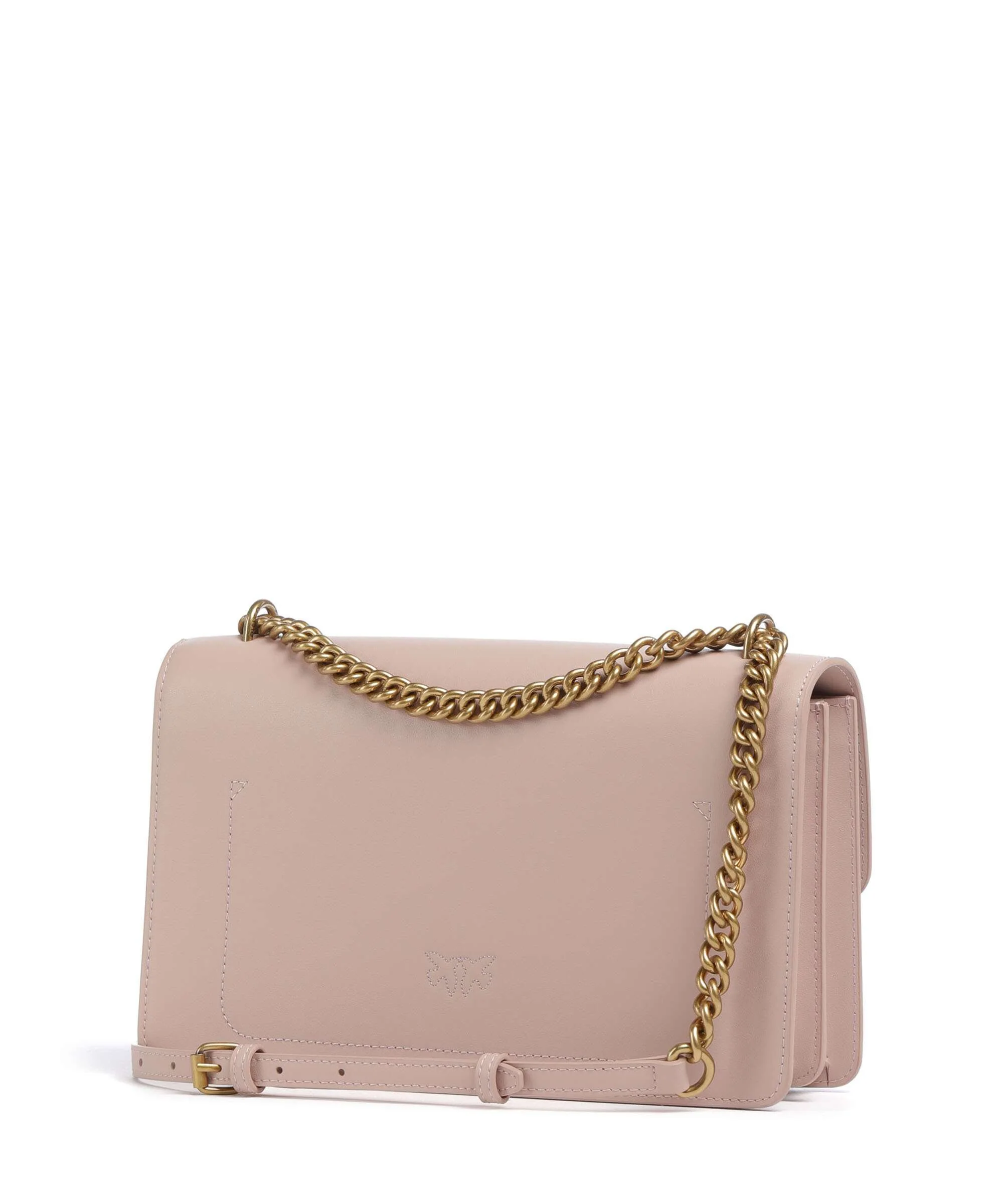 Pinko Love One Classic Torba na ramię cipria/antique gold - Image 2