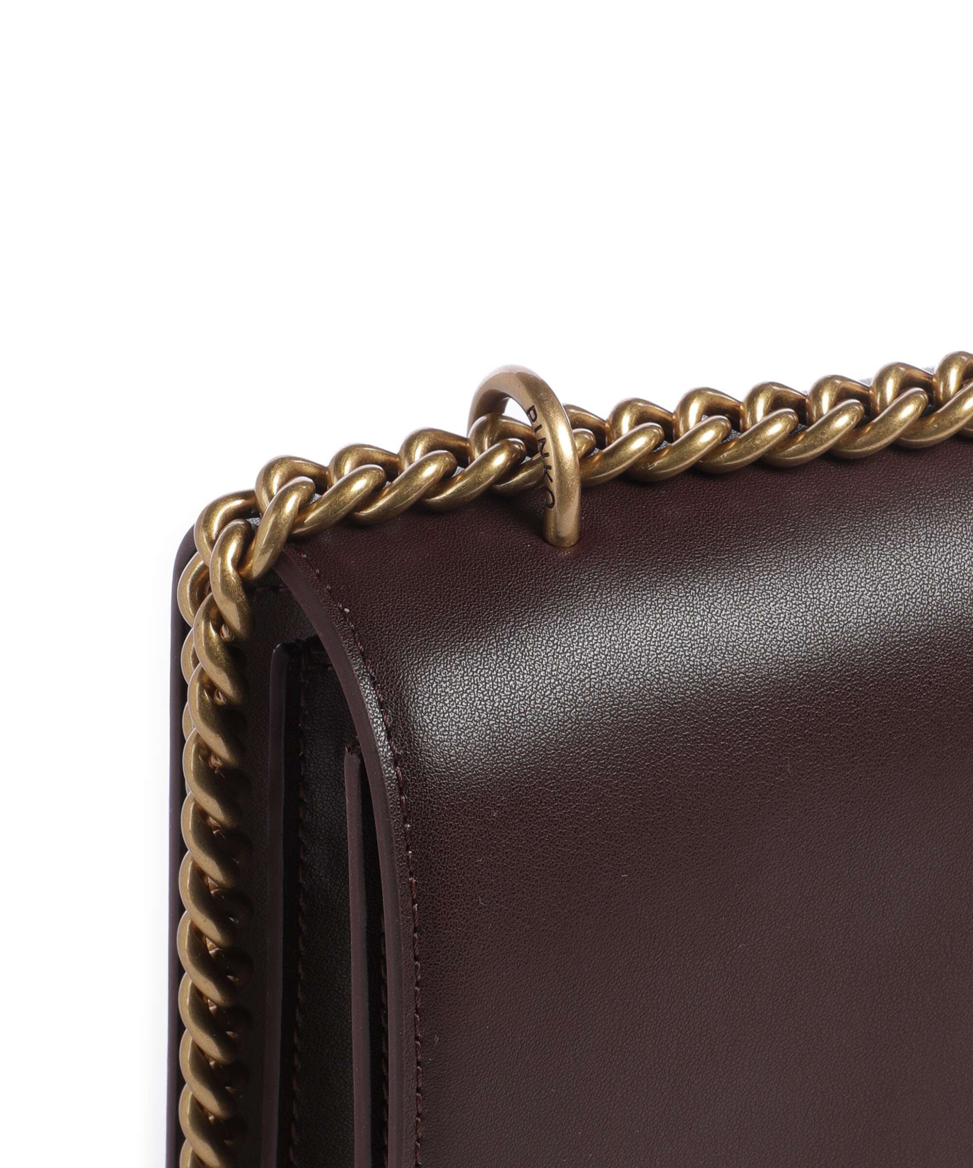 Pinko Love One Classic Torba na ramię uva di catawba/antique gold - Image 5