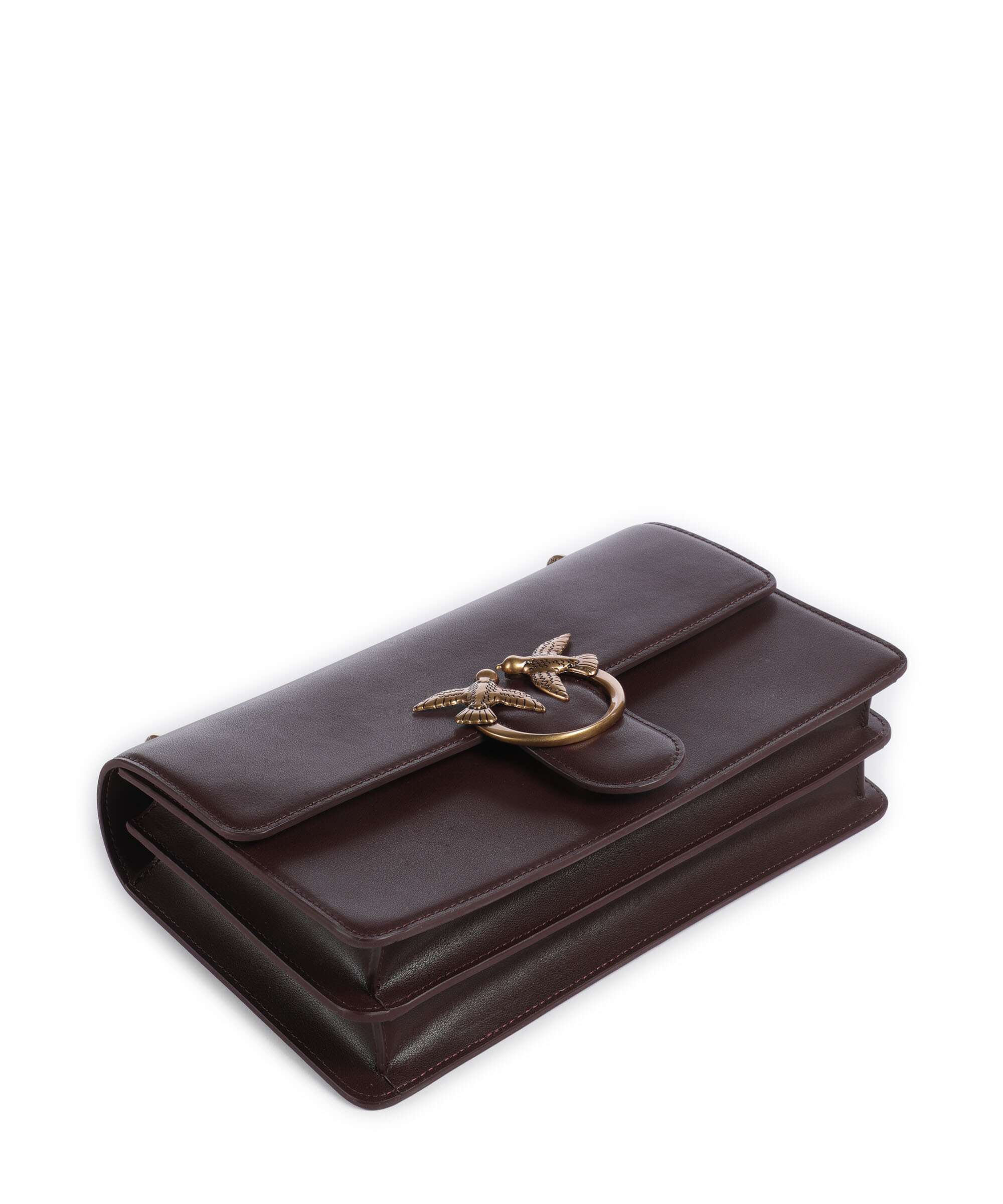 Pinko Love One Classic Torba na ramię uva di catawba/antique gold - Image 6