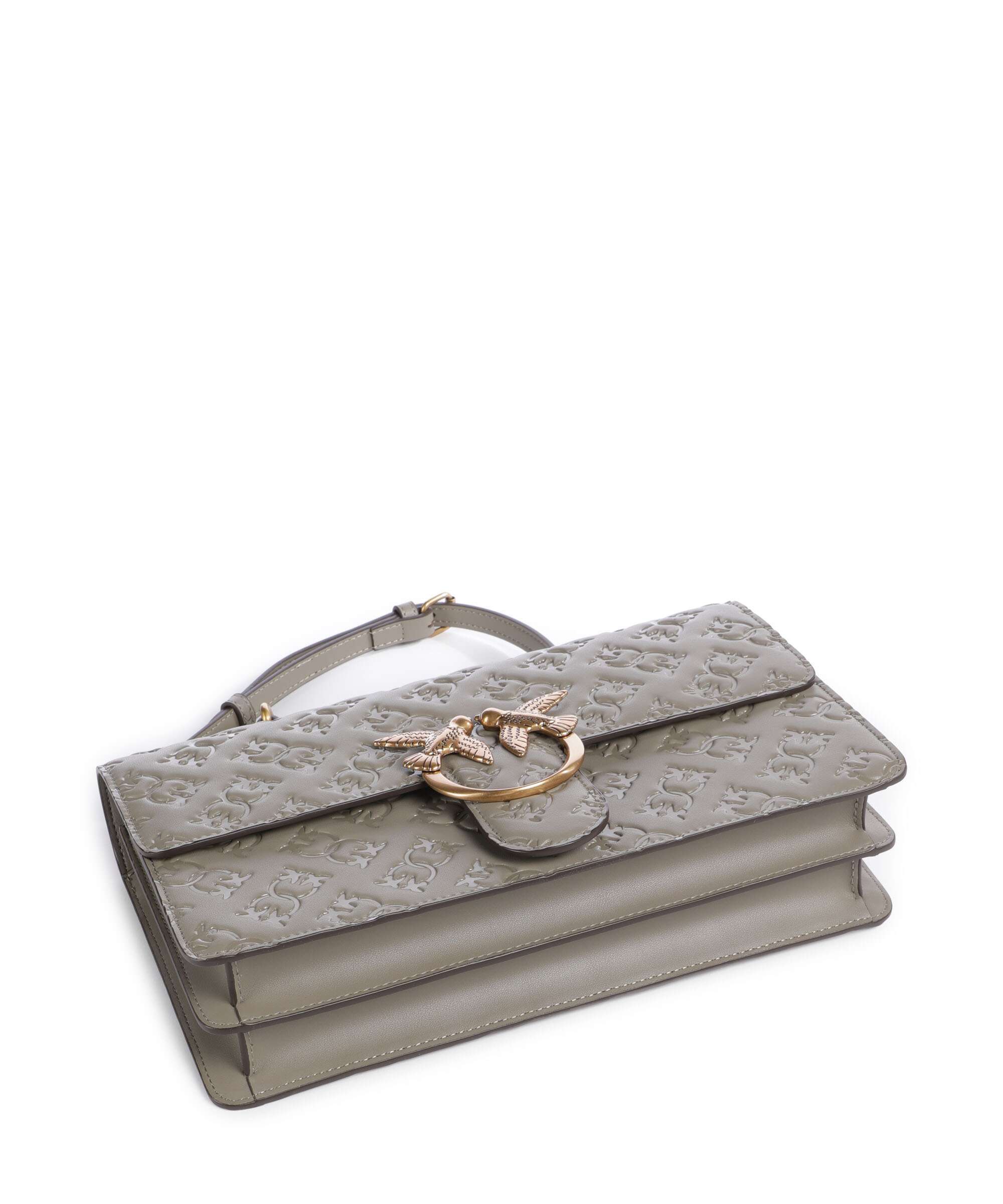 Pinko Love One Classic Torba na ramię noce/antique gold - Image 6