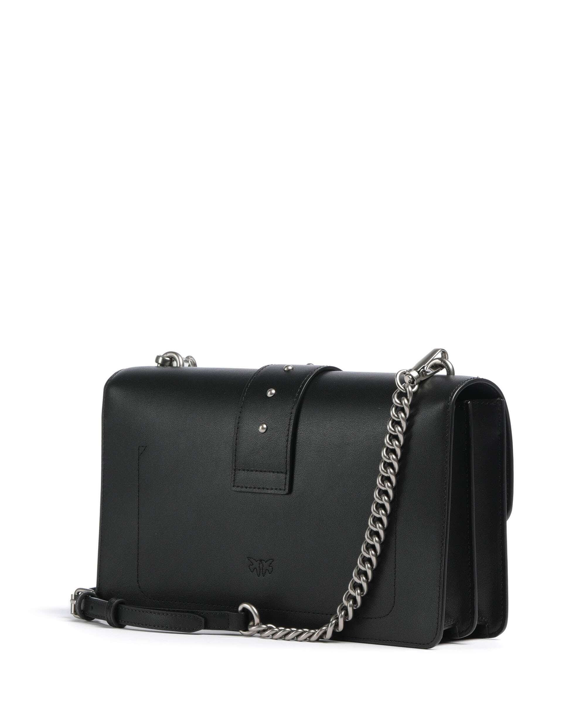 Pinko Love One Classic Torba przez ramię nero/old silver - Image 2