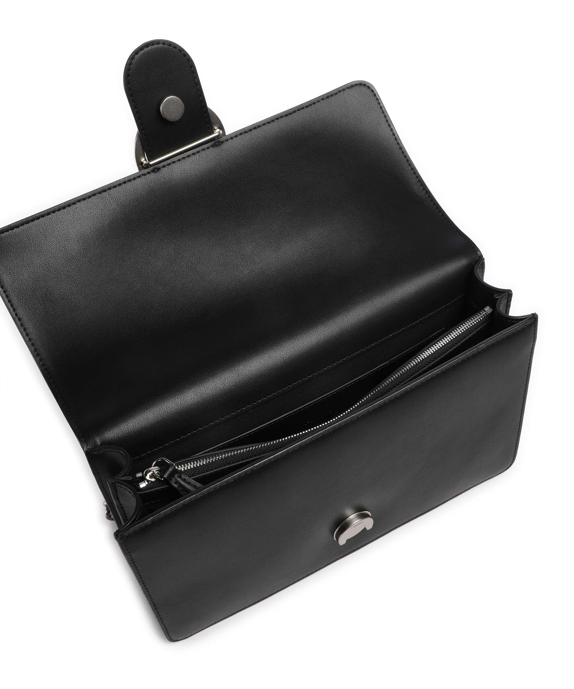 Pinko Love One Classic Torba przez ramię nero/old silver - Image 6