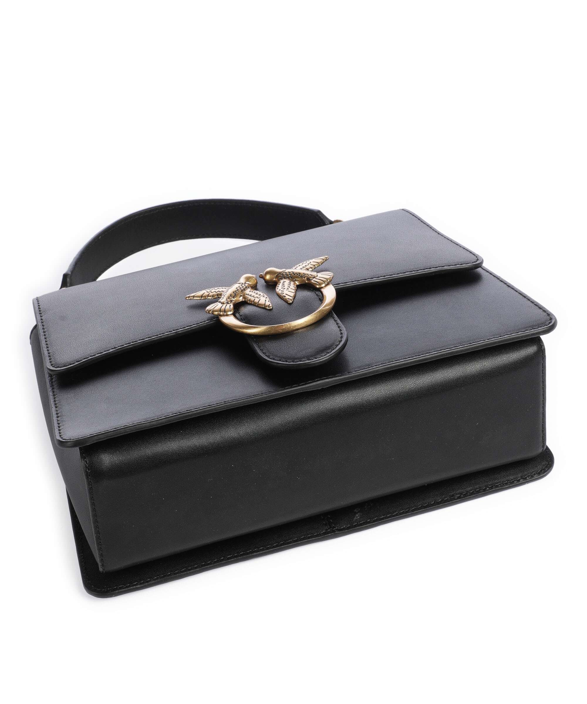 Pinko Love One Classic Torebka nero/antique gold - Image 6