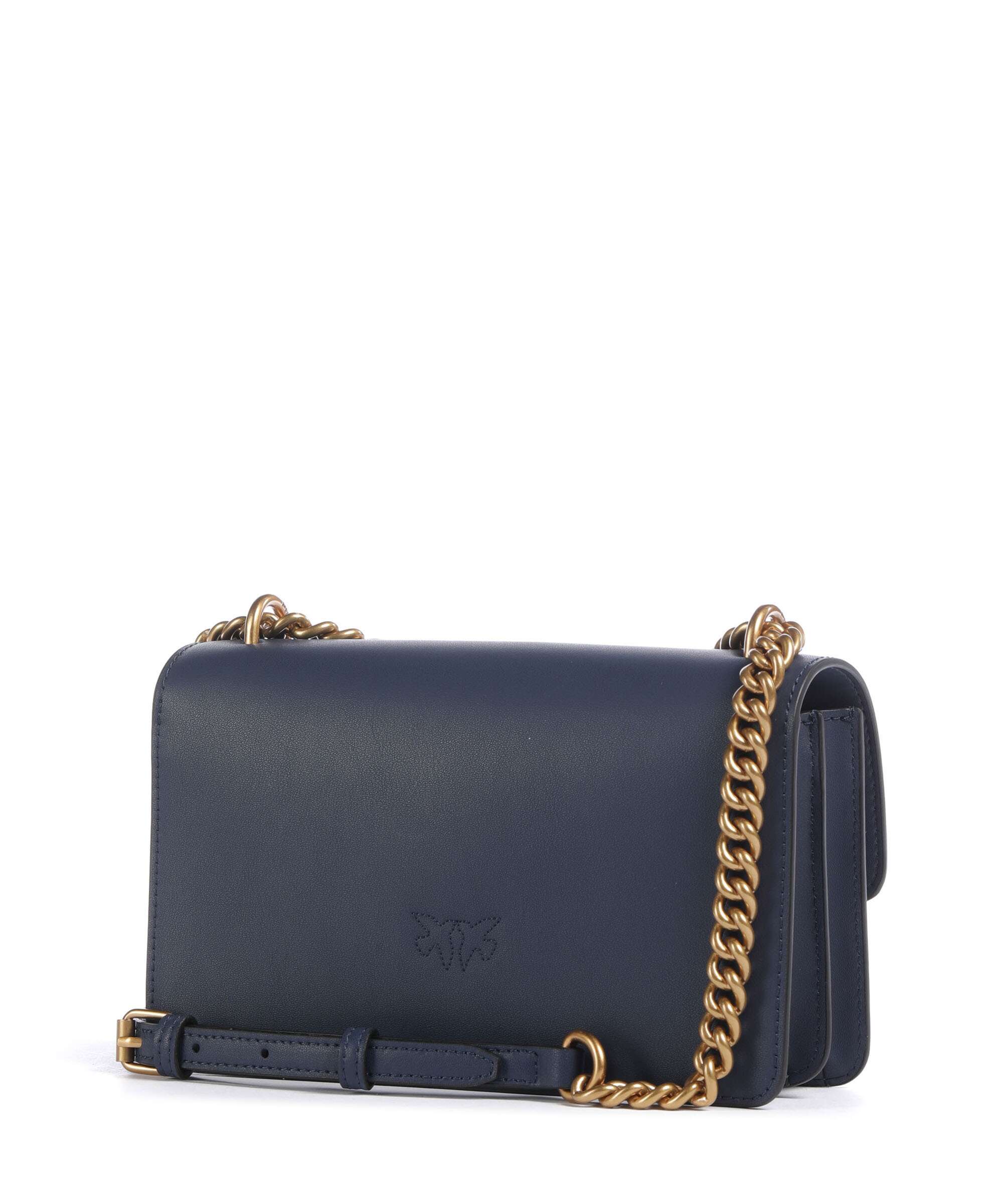 Pinko Love One Mini Torba na ramię blu indaco ombroso/antique gold - Image 2