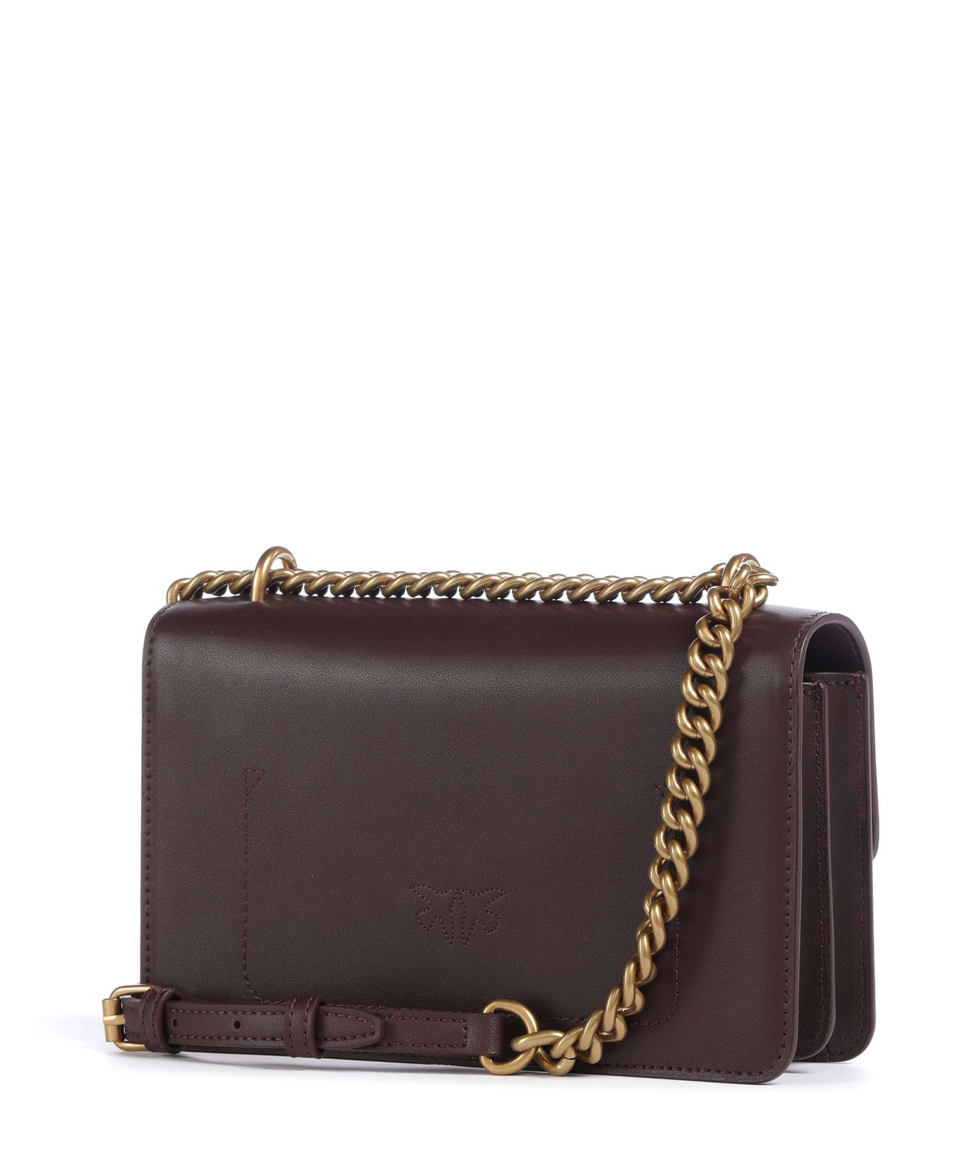 Pinko Love One Mini Torba na ramię uva di catawba/antique gold - Image 2