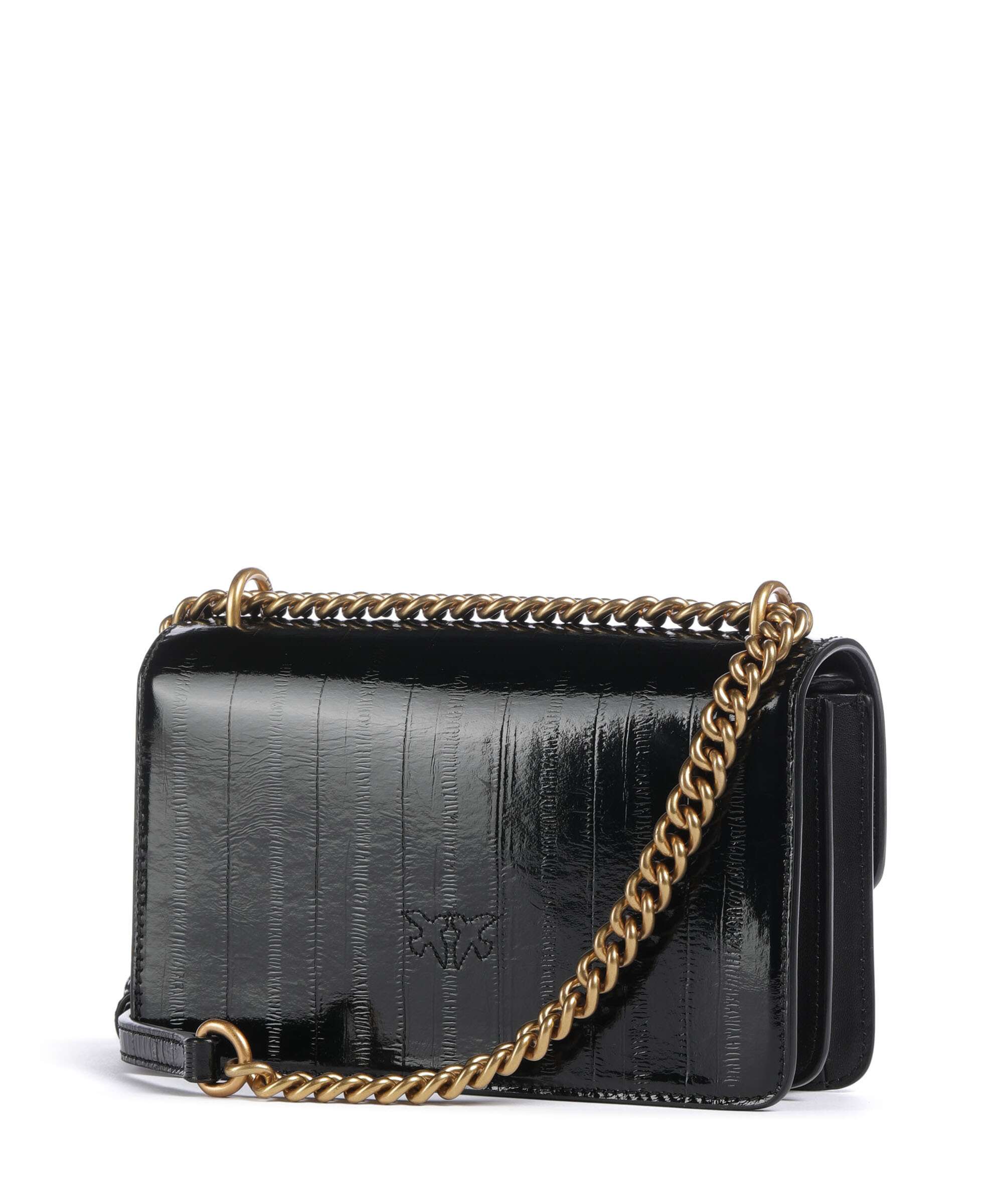 Pinko Love One Mini Torba na ramię nero/antique gold - Image 2