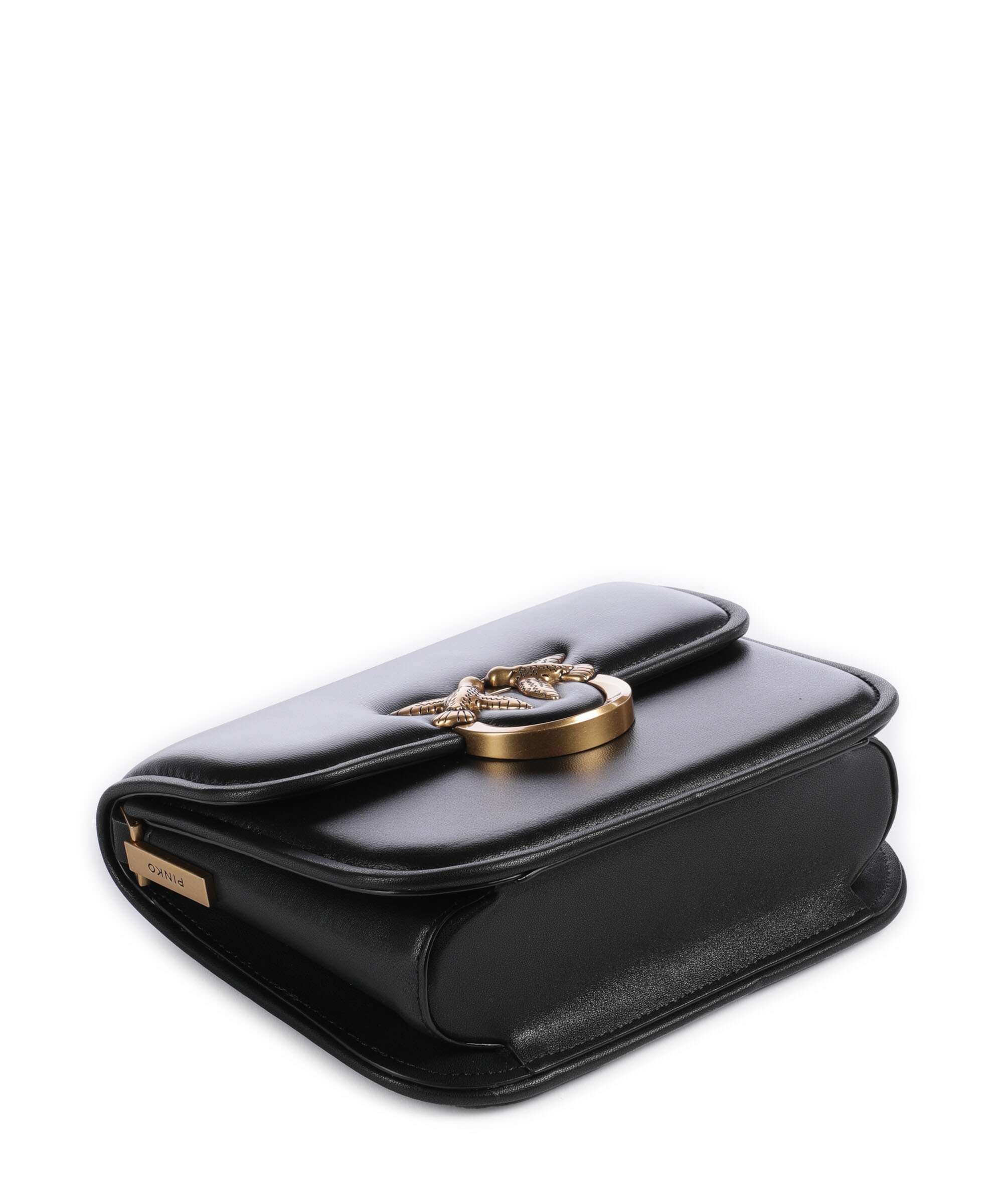 Pinko Love One Mini Torba przez ramię nero/antique gold - Image 5