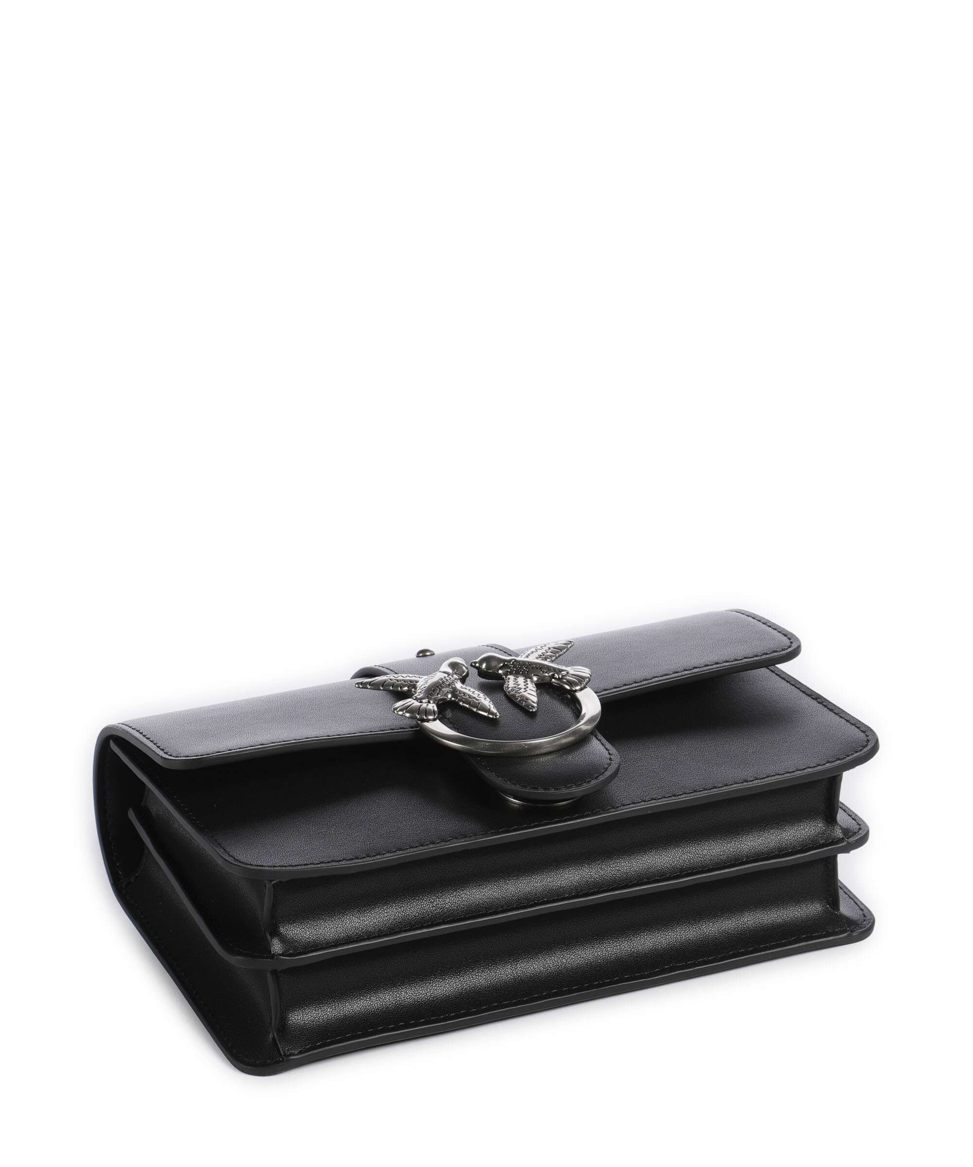 Pinko Love One Mini Torba przez ramię nero/old silver - Image 5