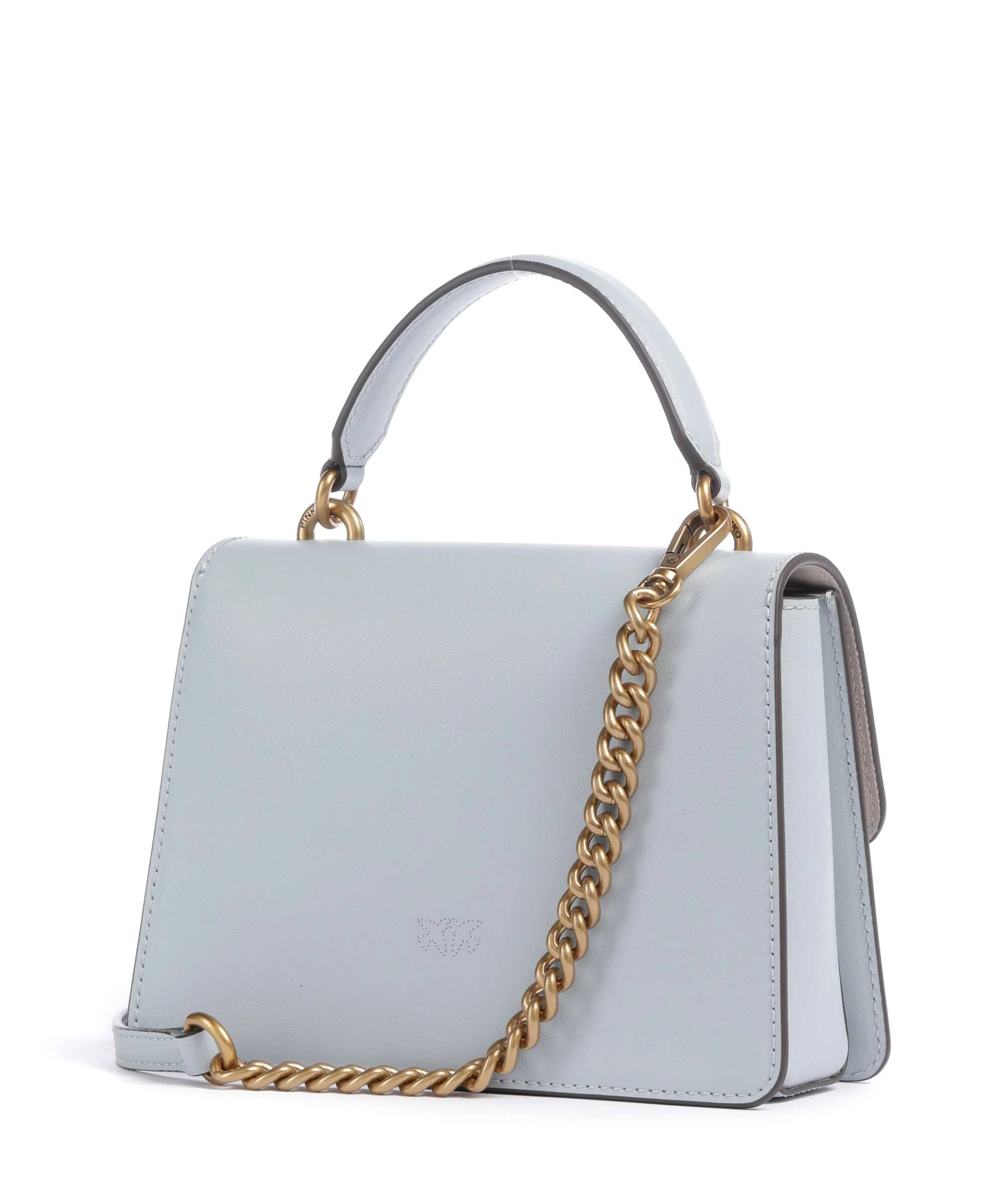 Pinko Love One Mini Torebka azzurro celeste/antique gold - Image 2