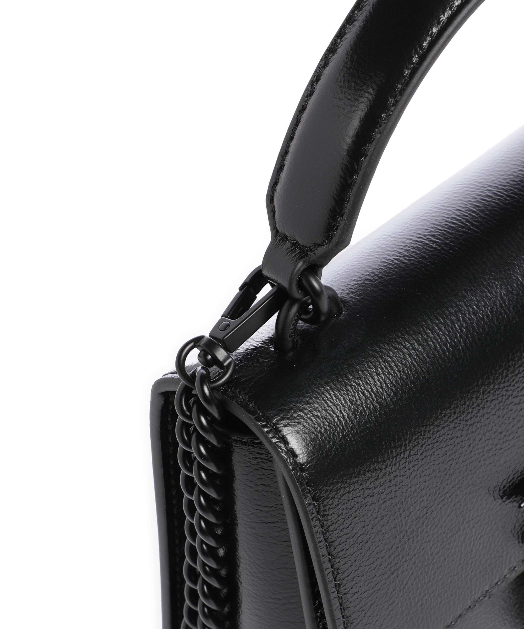 Pinko Love One Mini Torebka nero limousine block color - Image 4