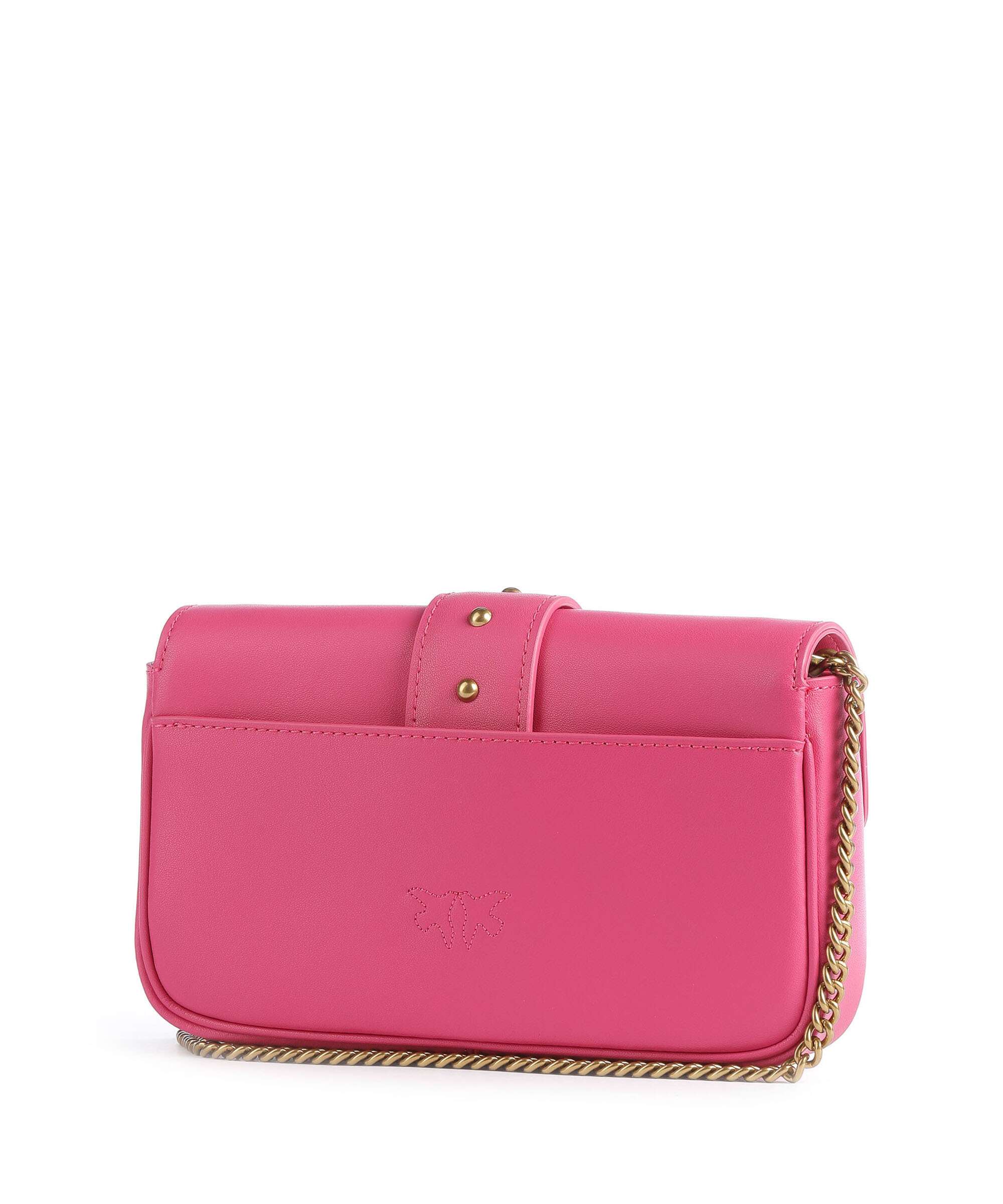 Pinko Love One Pocket Torba przez ramię barbabietola/antique gold - Image 2