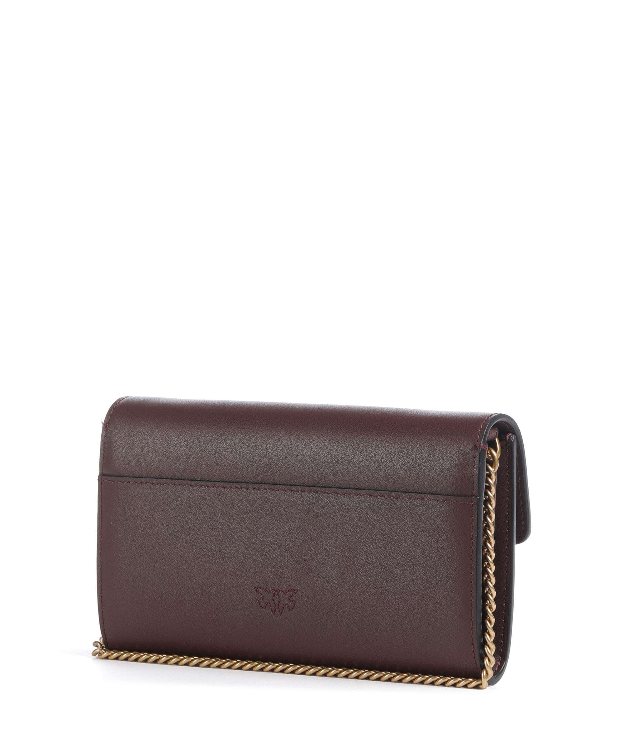 Pinko Love One Portfel cioccolato amaro/antique gold - Image 2