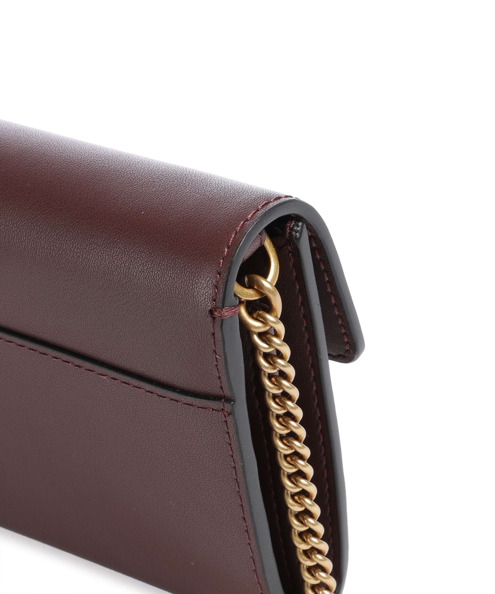 Pinko Love One Portfel cioccolato amaro/antique gold - Image 4