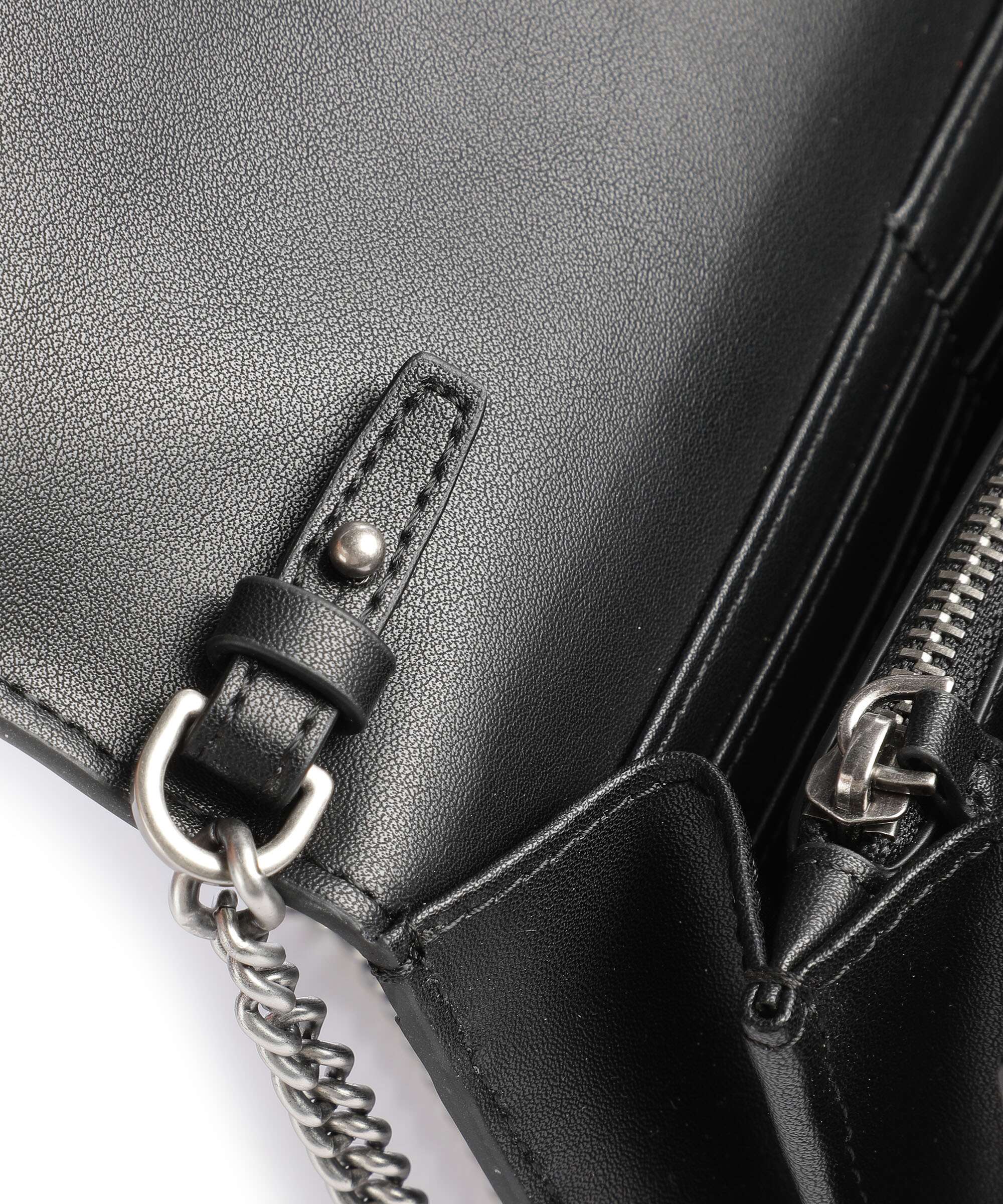 Pinko Love One Portfel nero/old silver - Image 4