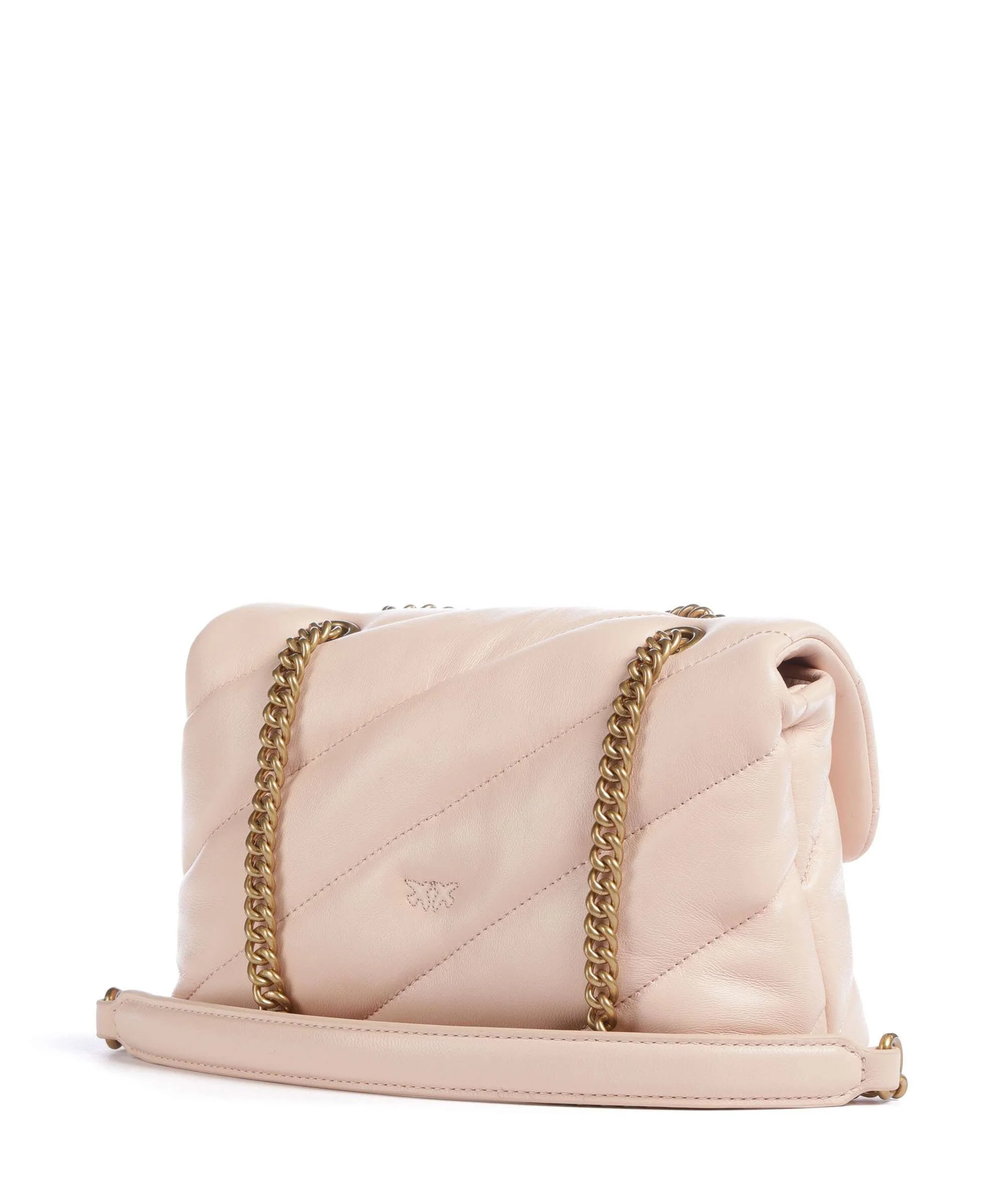 Pinko Love Puff Mini Torba na ramię light pink/antique gold - Image 2