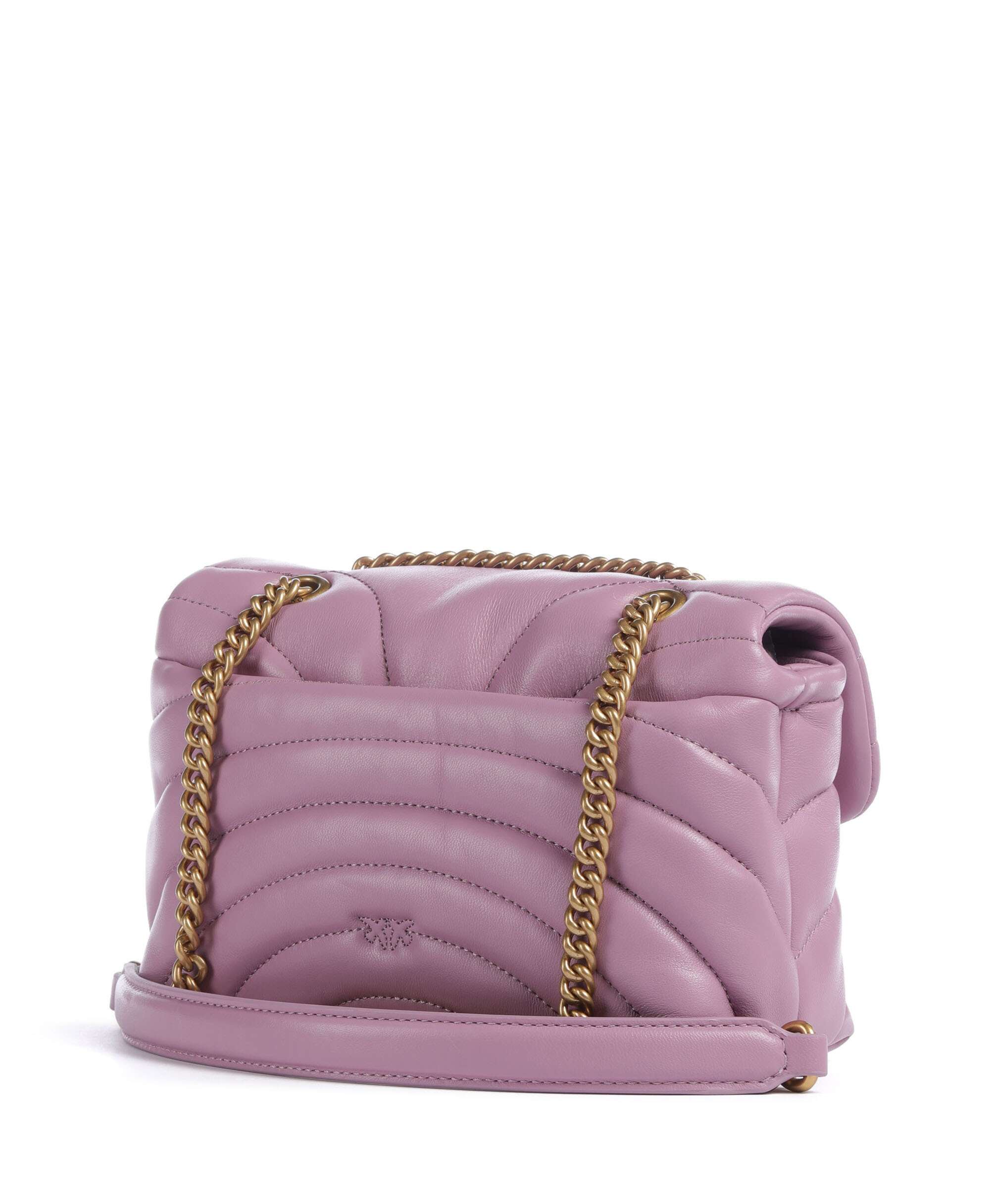 Pinko Love Puff Mini Torba na ramię lilla/antique gold - Image 2