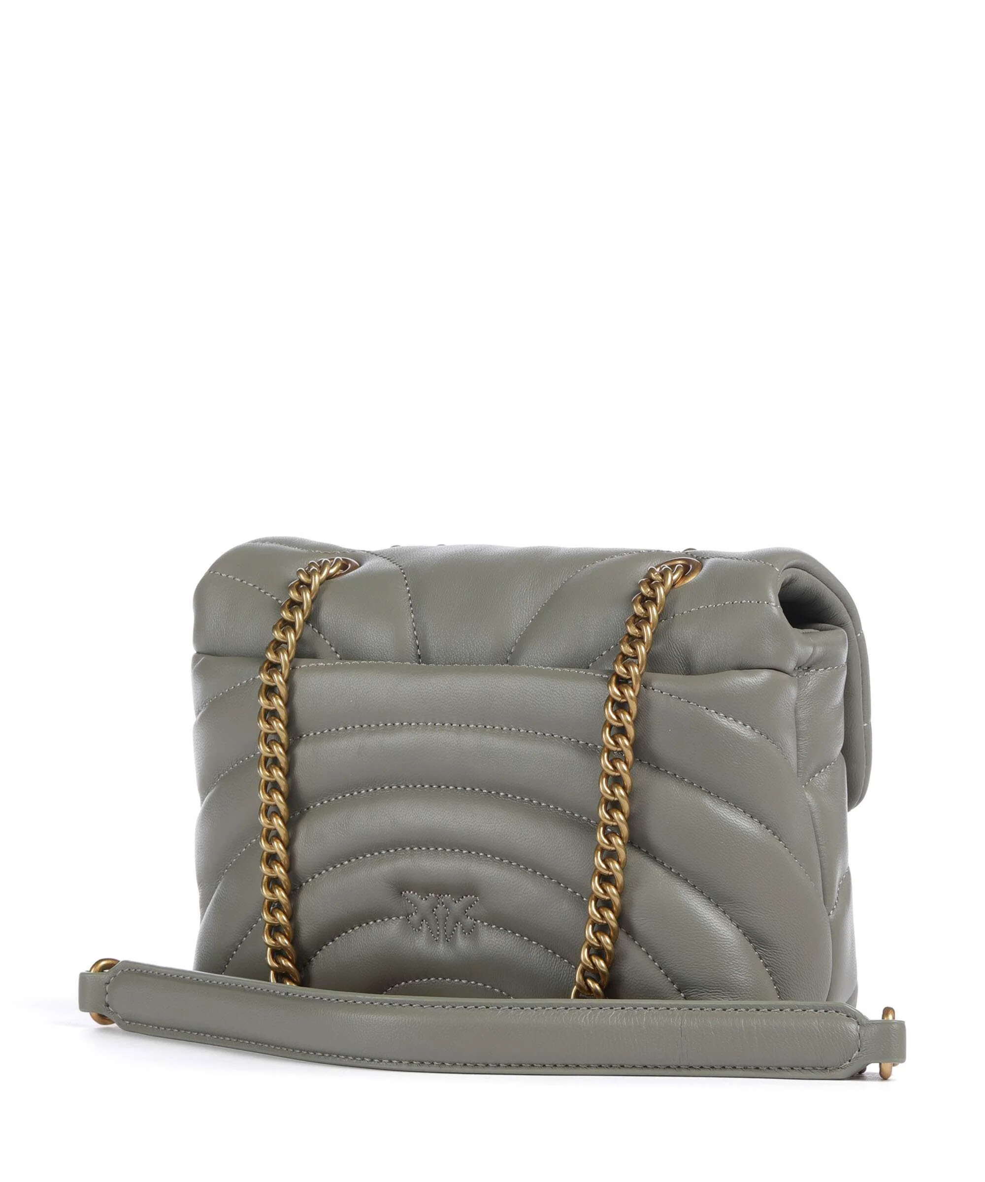 Pinko Love Puff Mini Torba na ramię verde vertiver/antique gold - Image 2