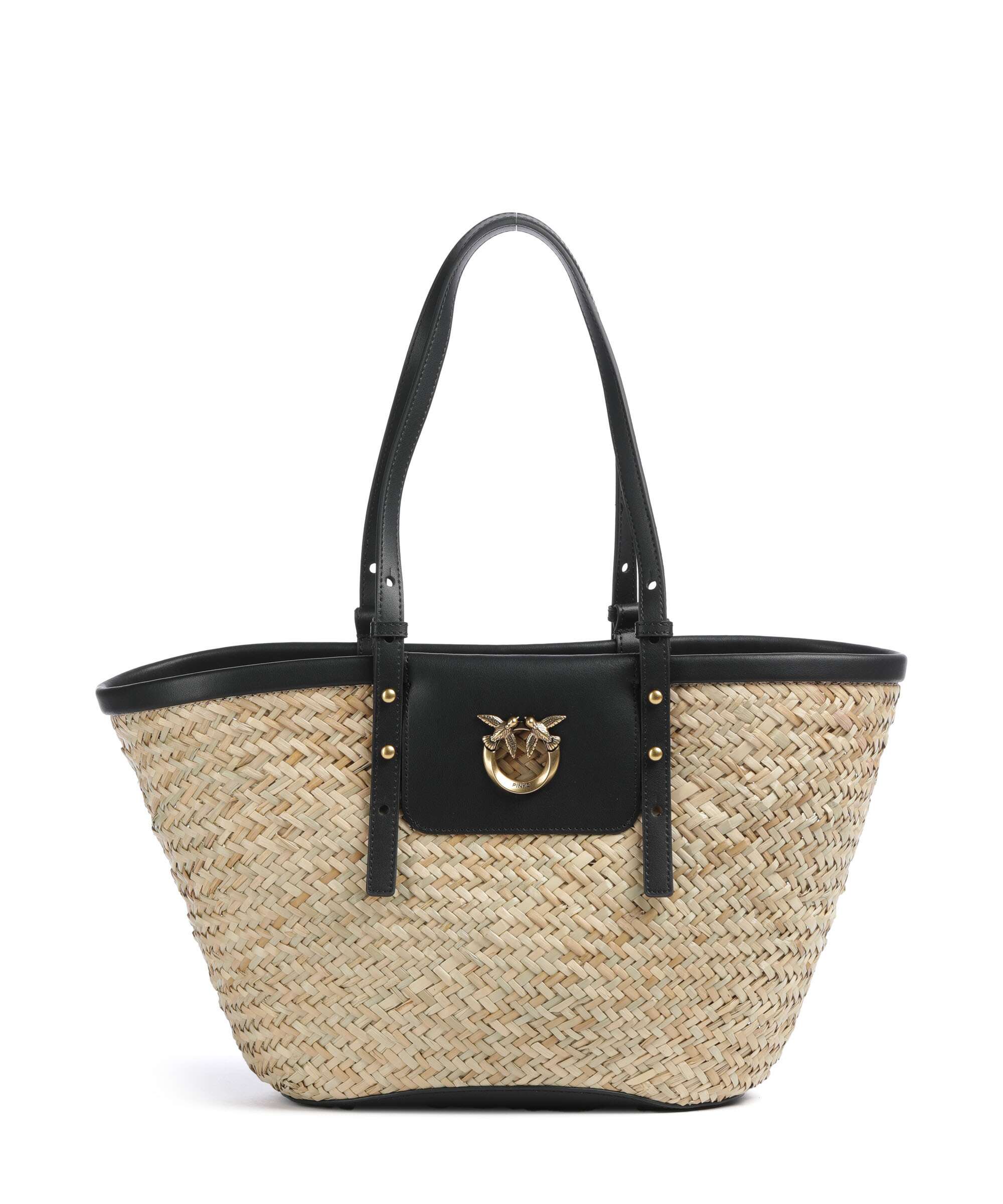 Pinko Love Summer Torba na zakupy nero/antique gold