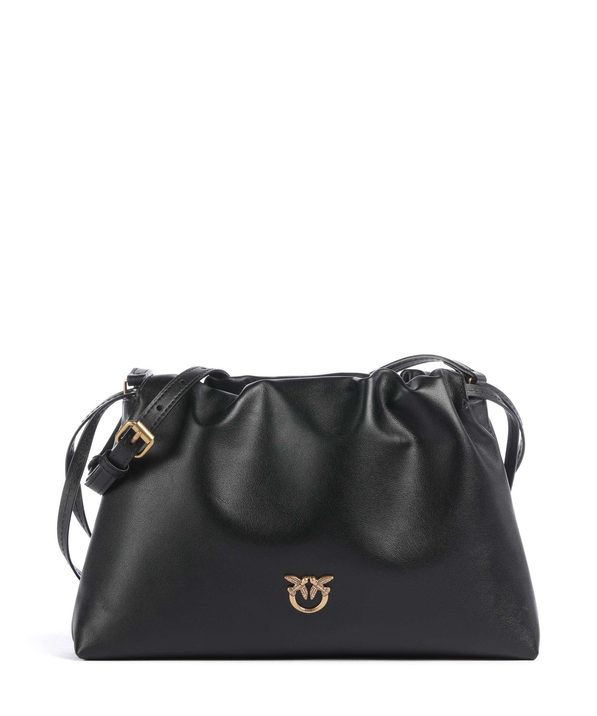 Pinko Mini Torba przez ramię nero/antique gold