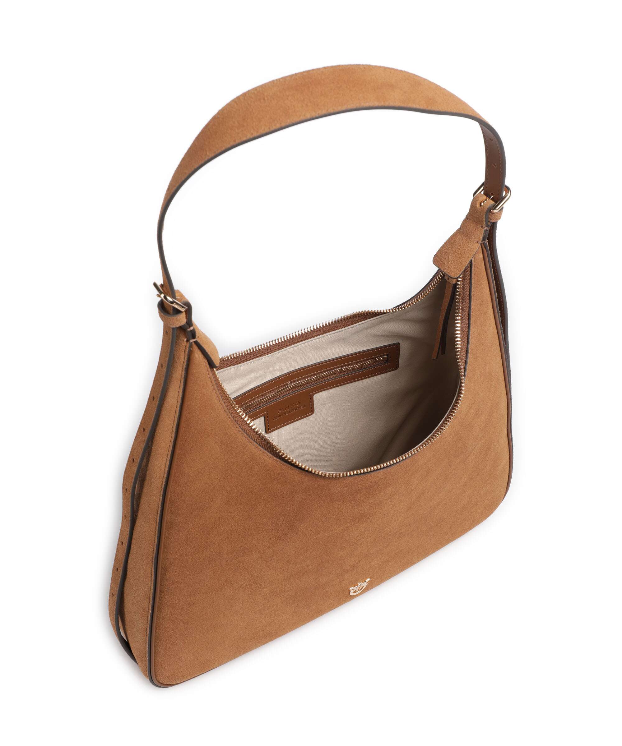 Pinko Miss Pinko Classic Torebka worek marrone gold mordore - Image 5