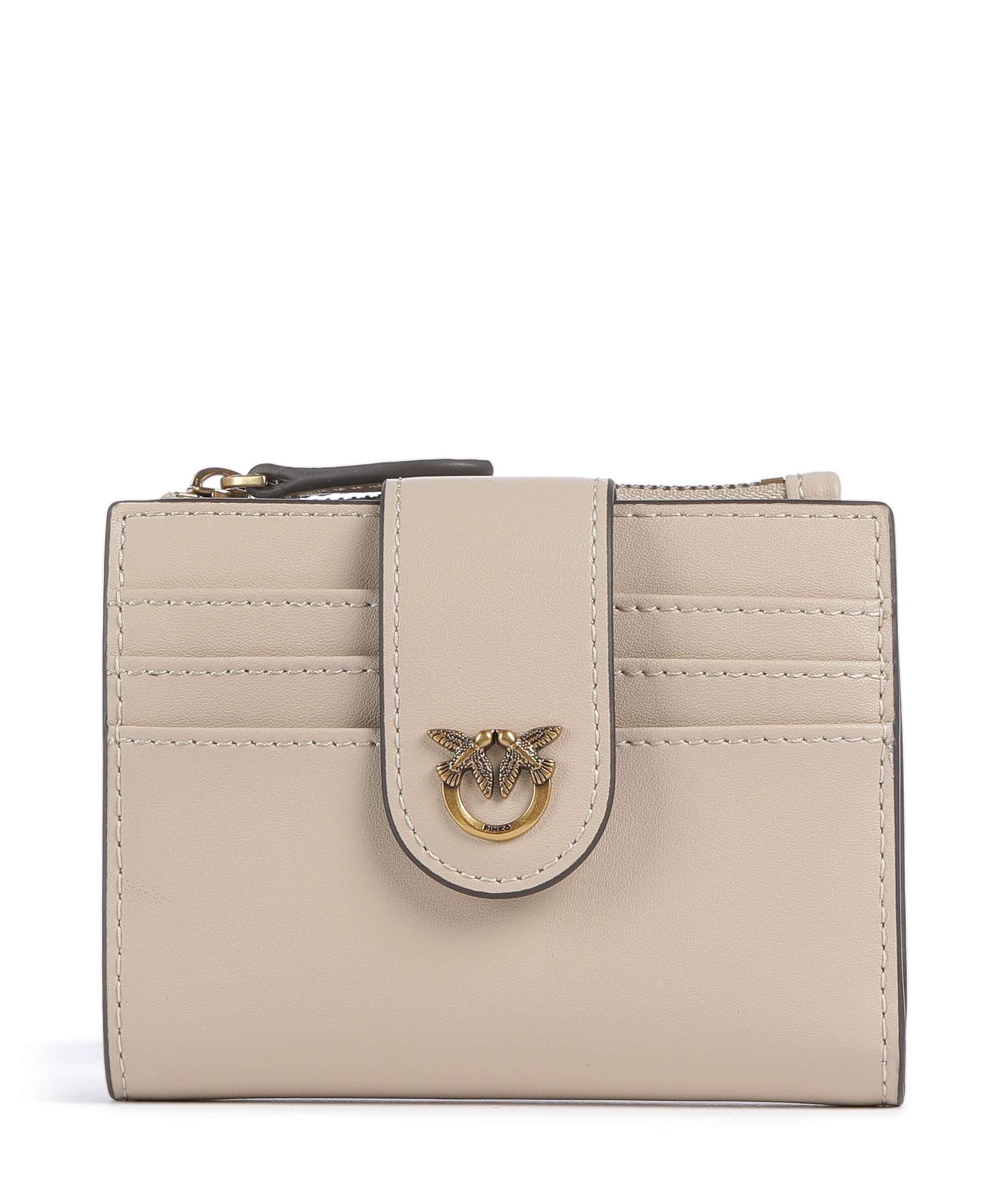 Pinko Portfel beige/grigio fumo/antique gold