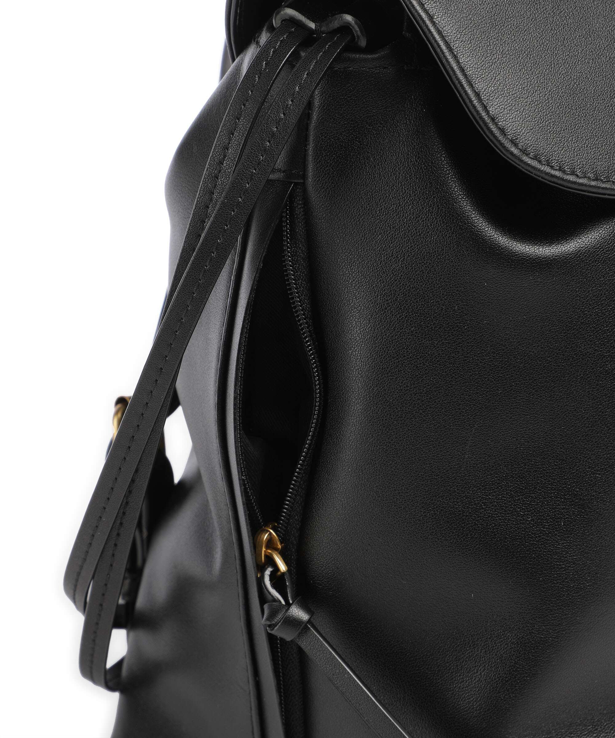 Pinko Saddle Plecak-torba nero/antique gold - Image 4
