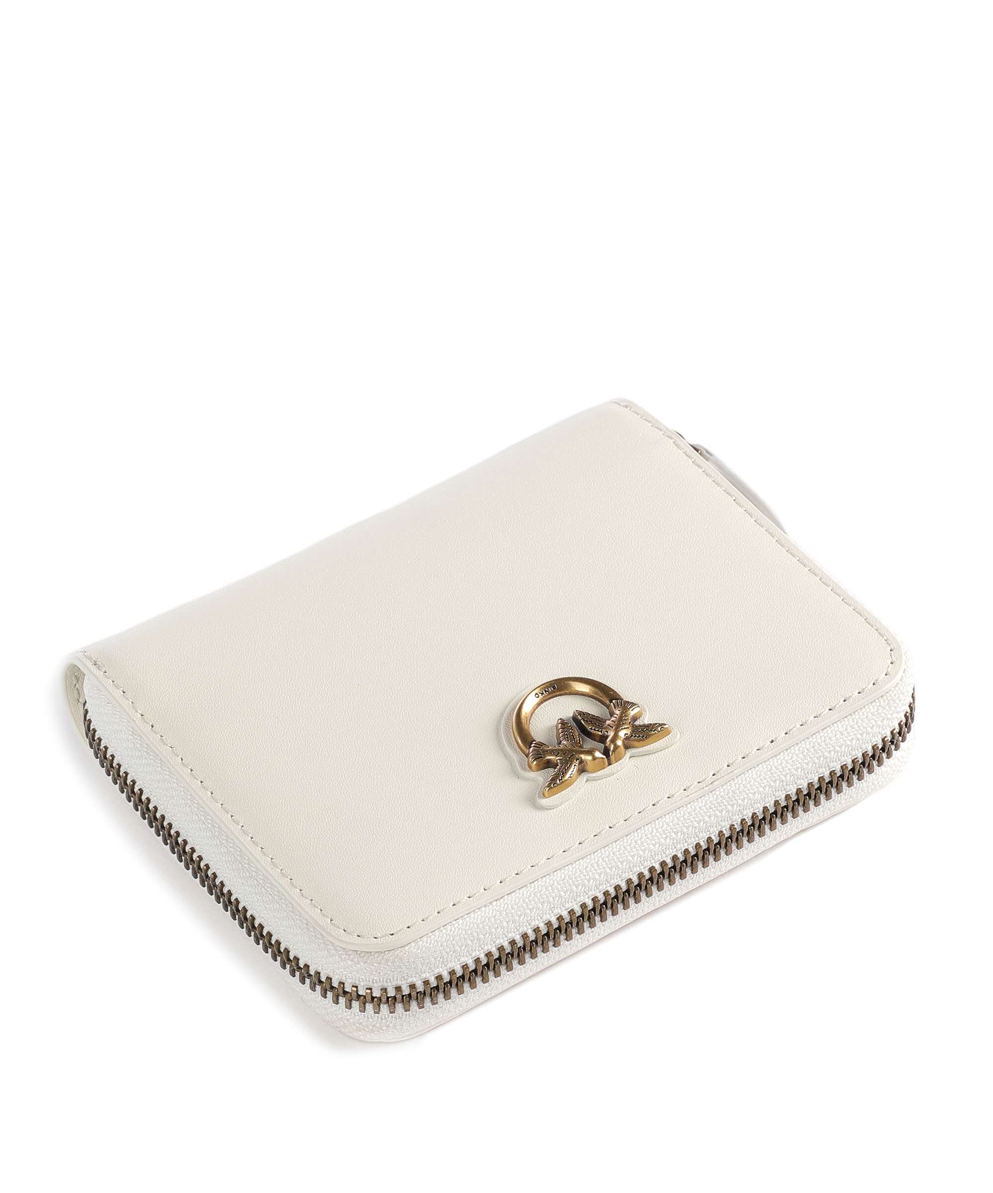 Pinko Taylor Portfel bianco seta/antique gold - Image 4