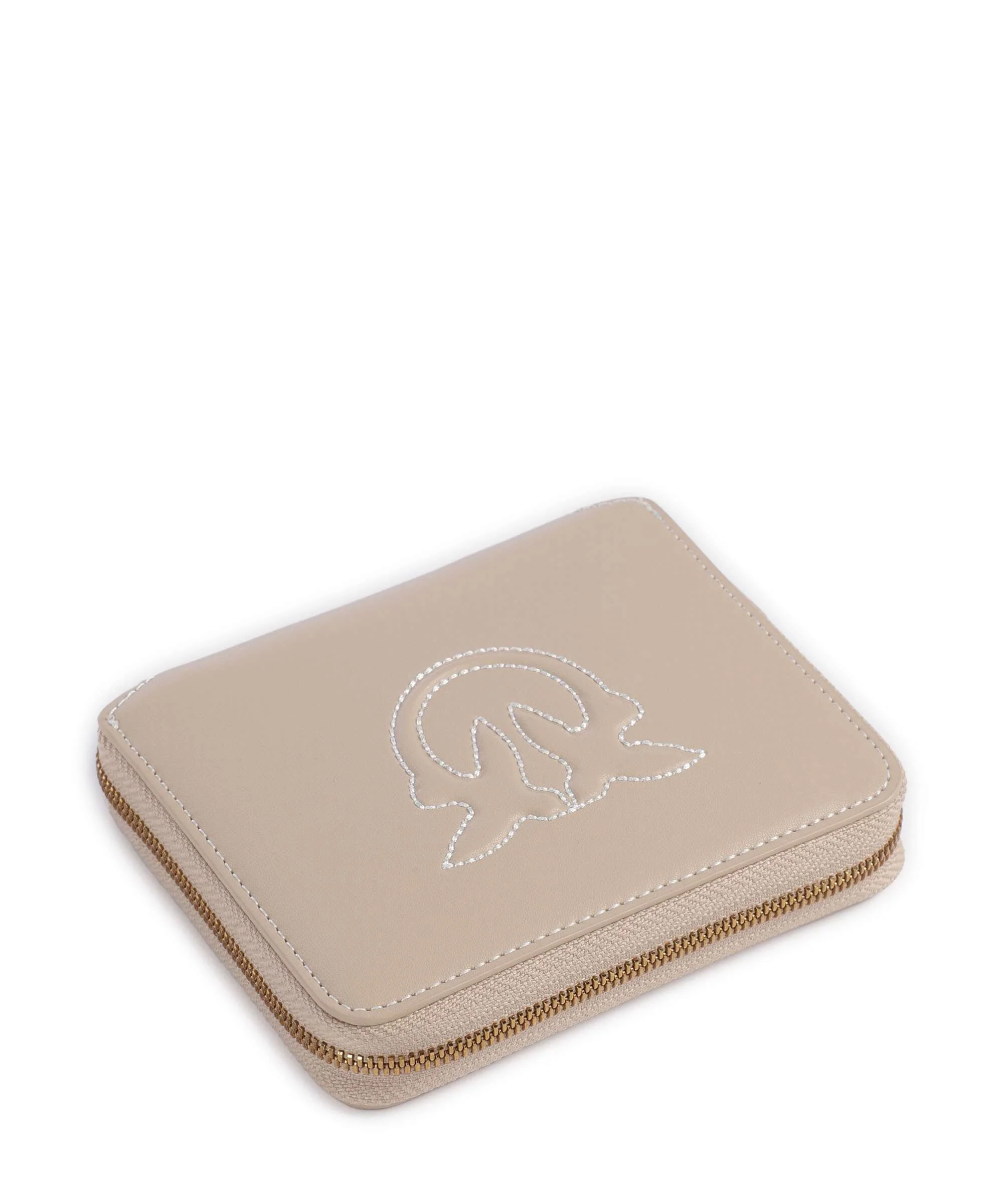 Pinko Taylor Portfel beige/grigio fumo/antique gold - Image 4