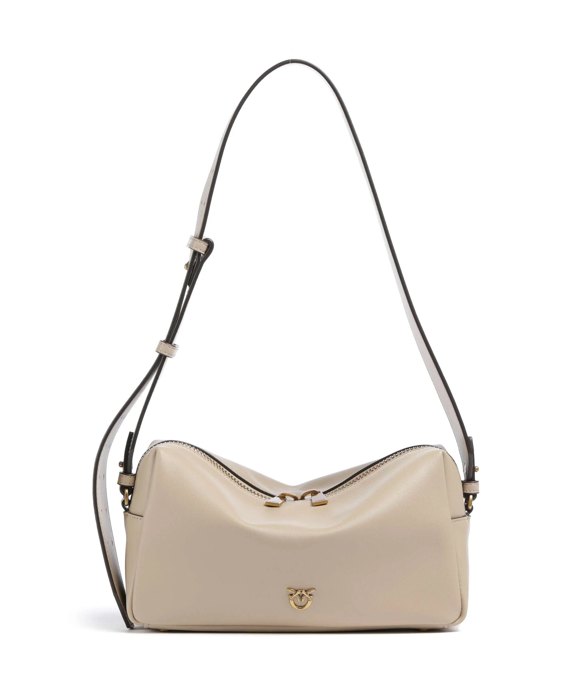 Pinko Torba na ramię beige/grigio fumo/antique gold