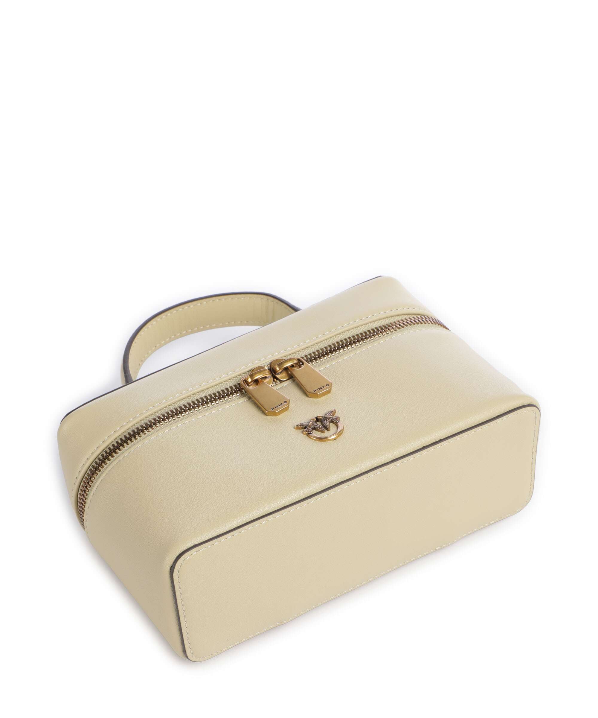 Pinko Vanity Mini Torba przez ramię giallo vaniglia/antique gold - Image 5