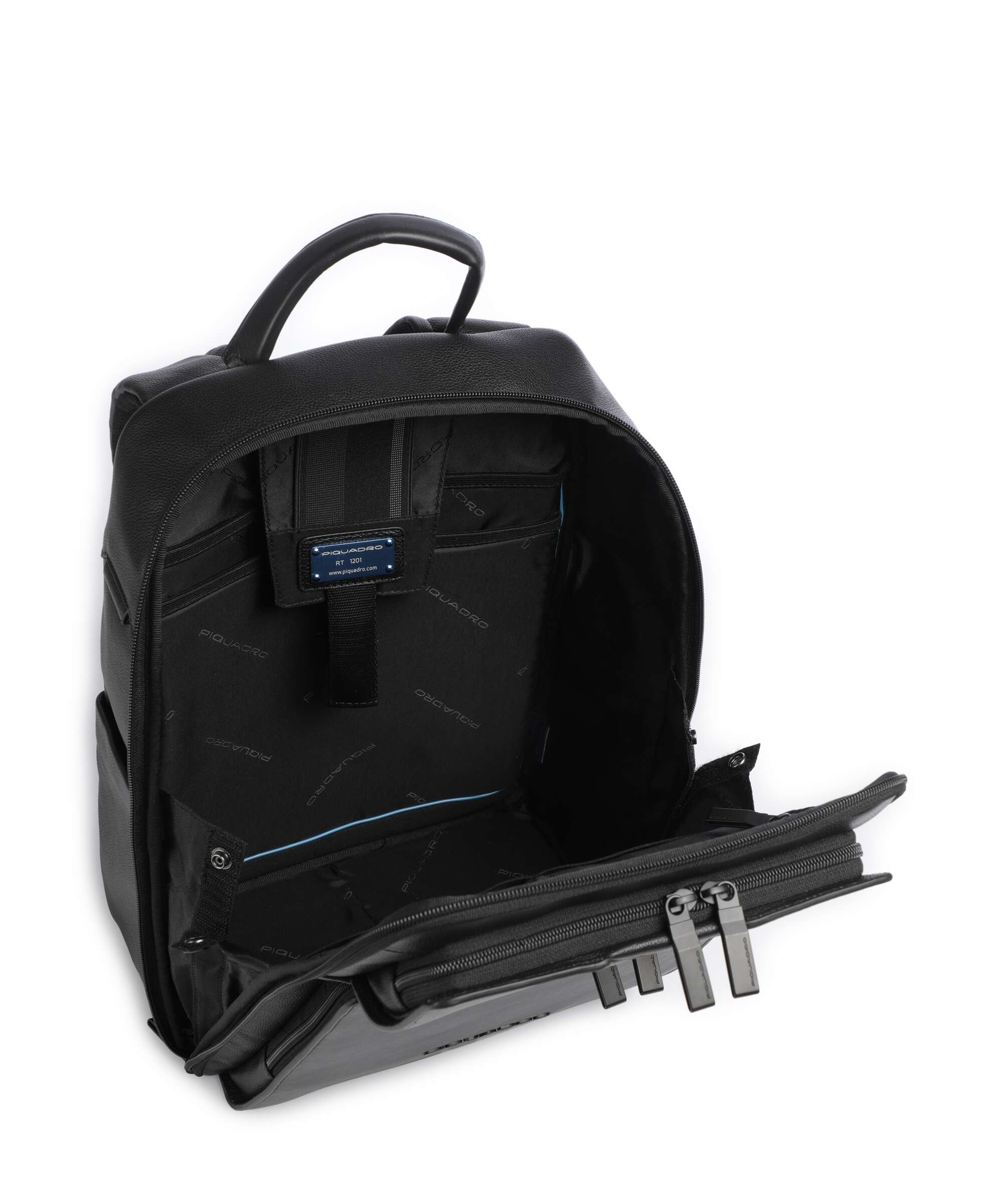 Piquadro Ael Plecak na laptopa black - Image 5