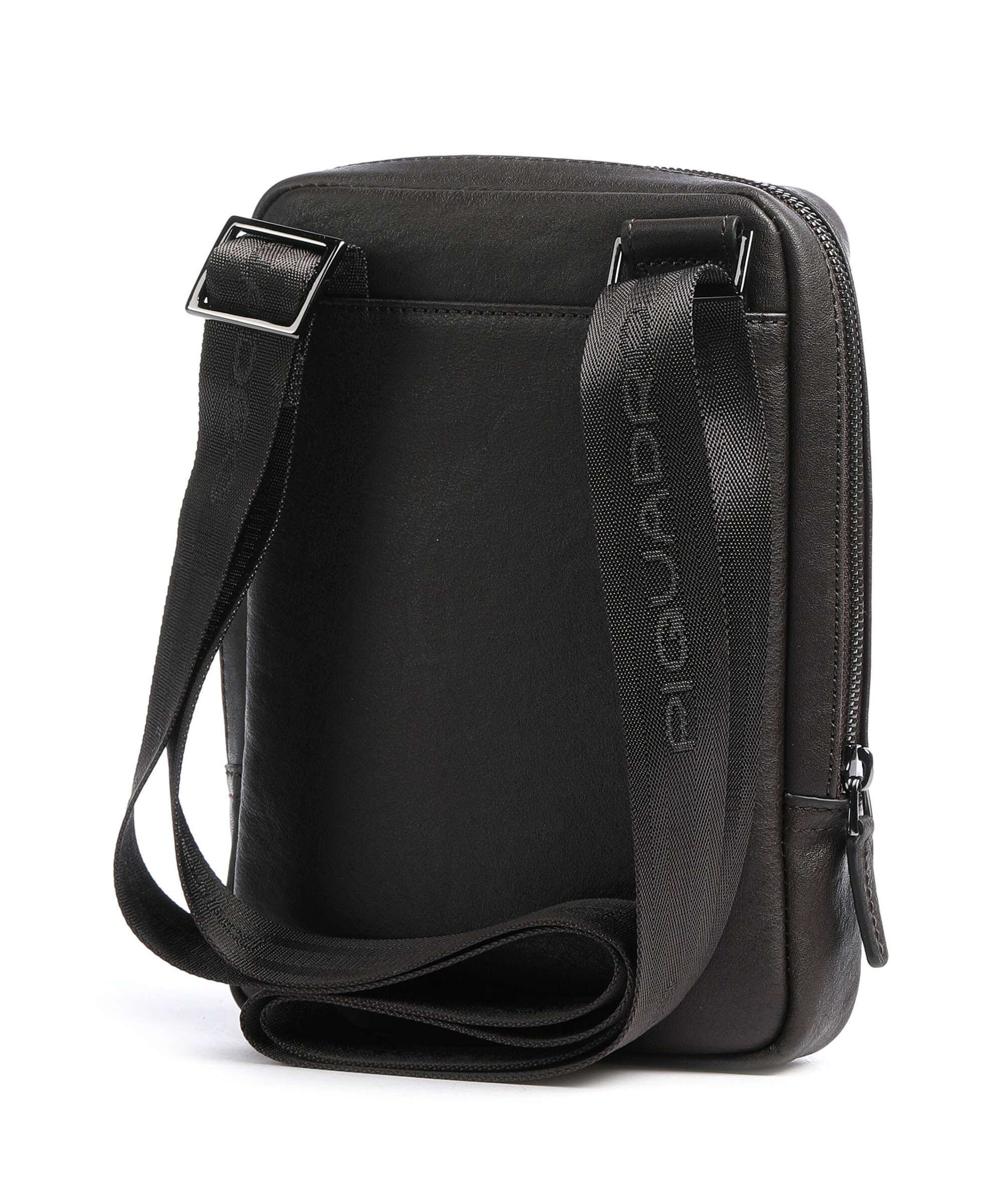 Piquadro Black Square Torba przez ramię testa di moro - Image 2
