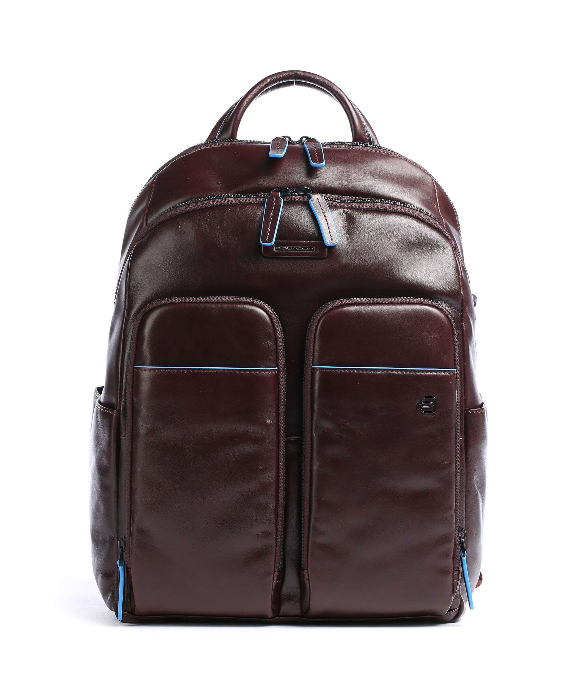 Piquadro Blue Square Revamp Plecak na laptopa mahogany