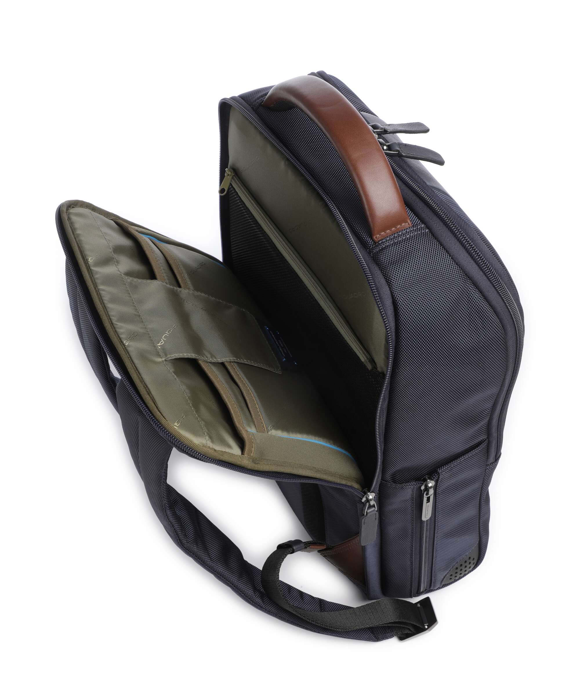 Piquadro Brief 2 Plecak blue/cognac - Image 5