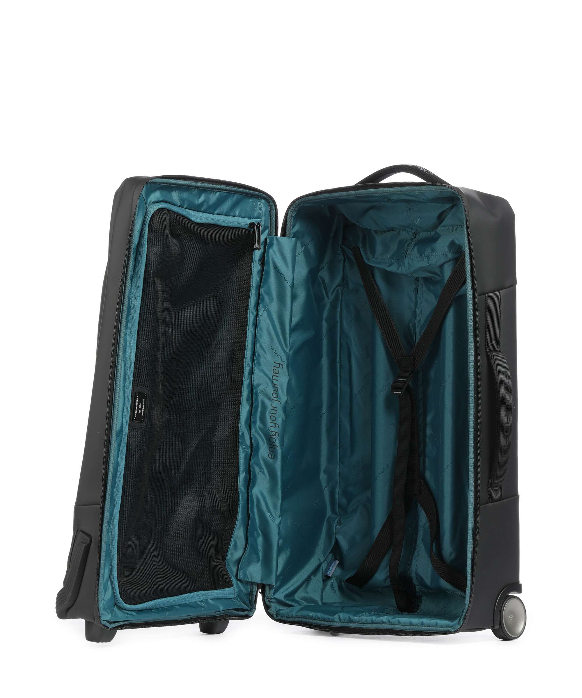 Piquadro C20W Torba podróżna na kółkach nero - Image 6