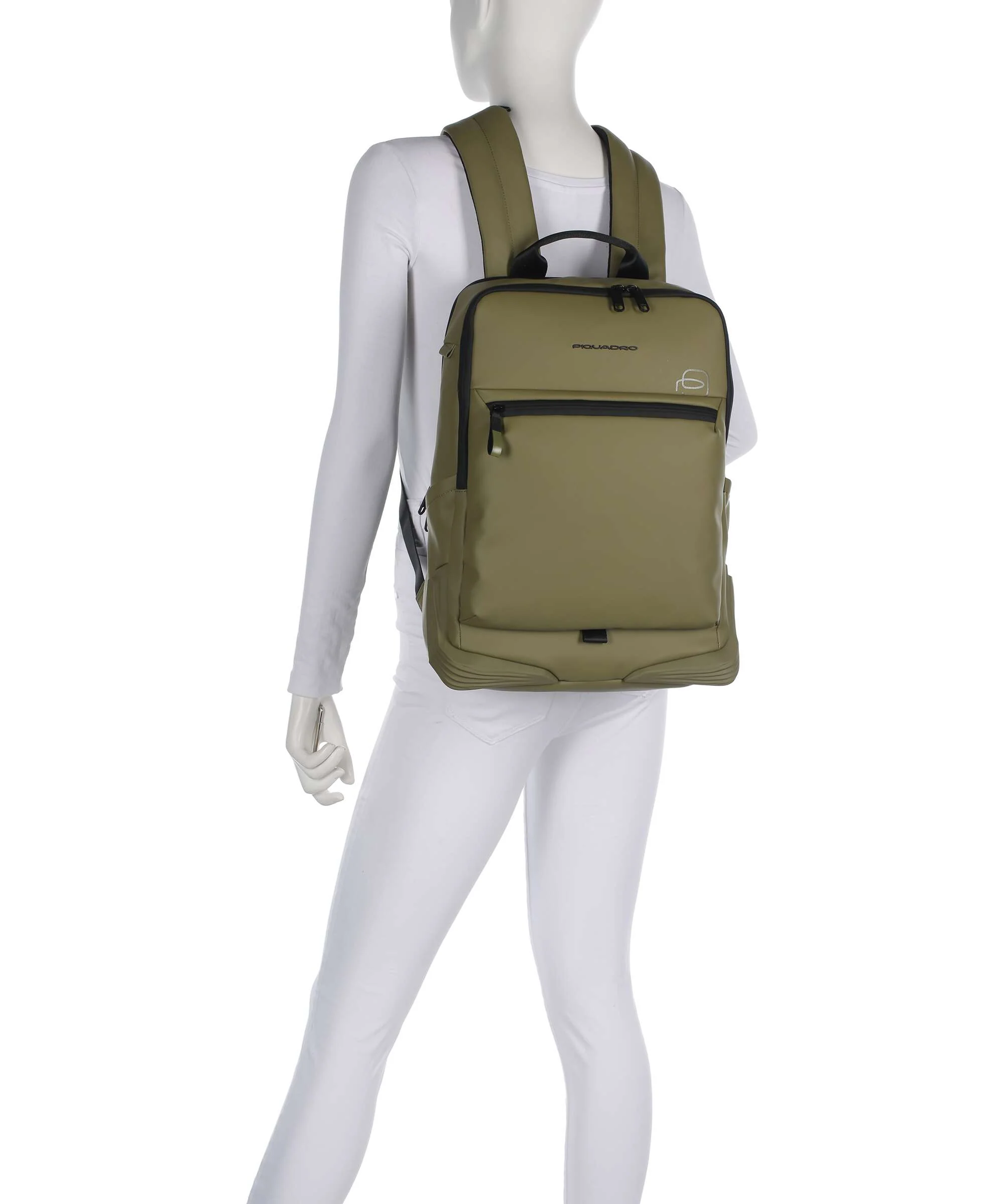 Piquadro C2OWD Plecak light green - Image 3