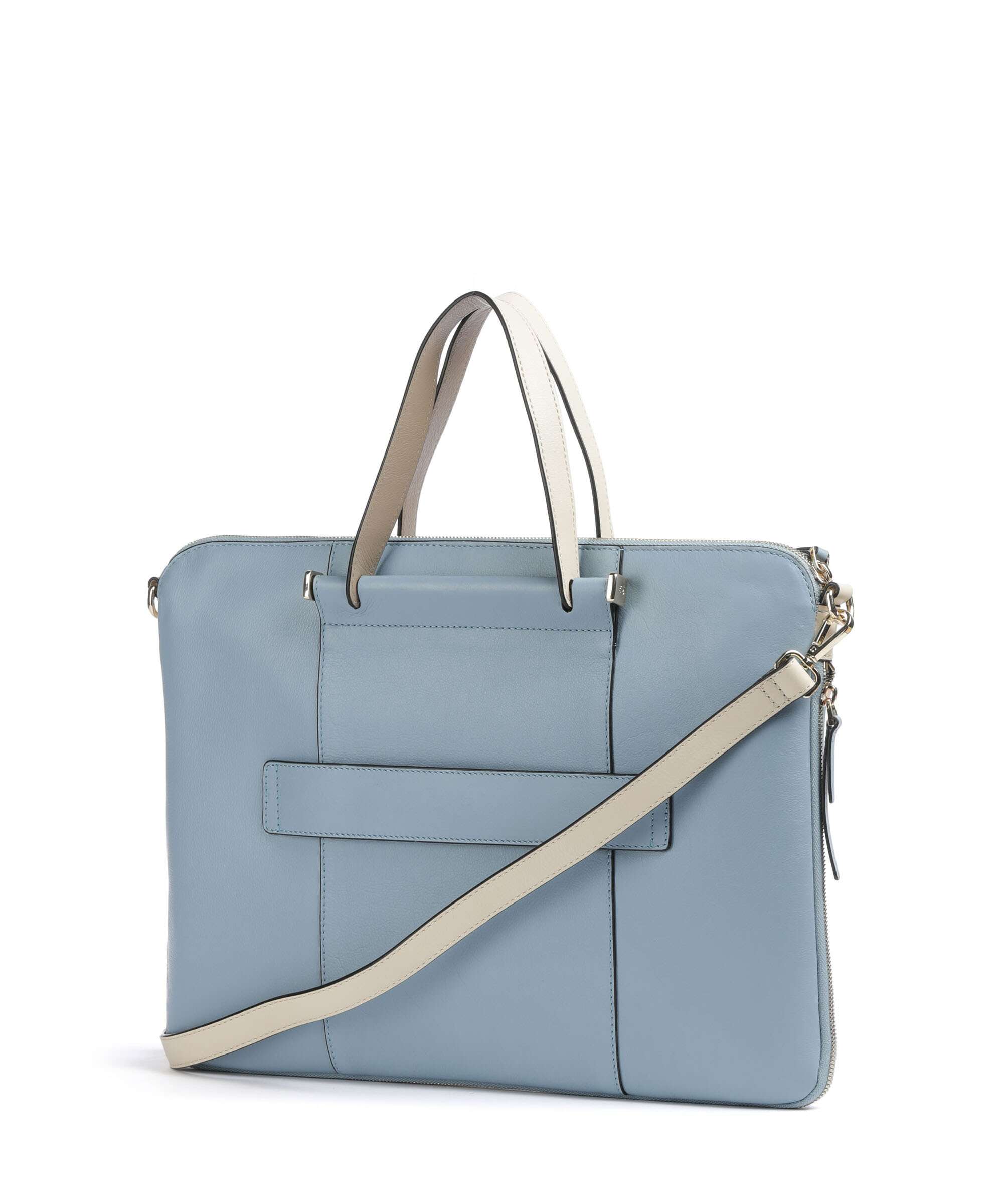 Piquadro Circle Aktówka light blue/beige - Image 2