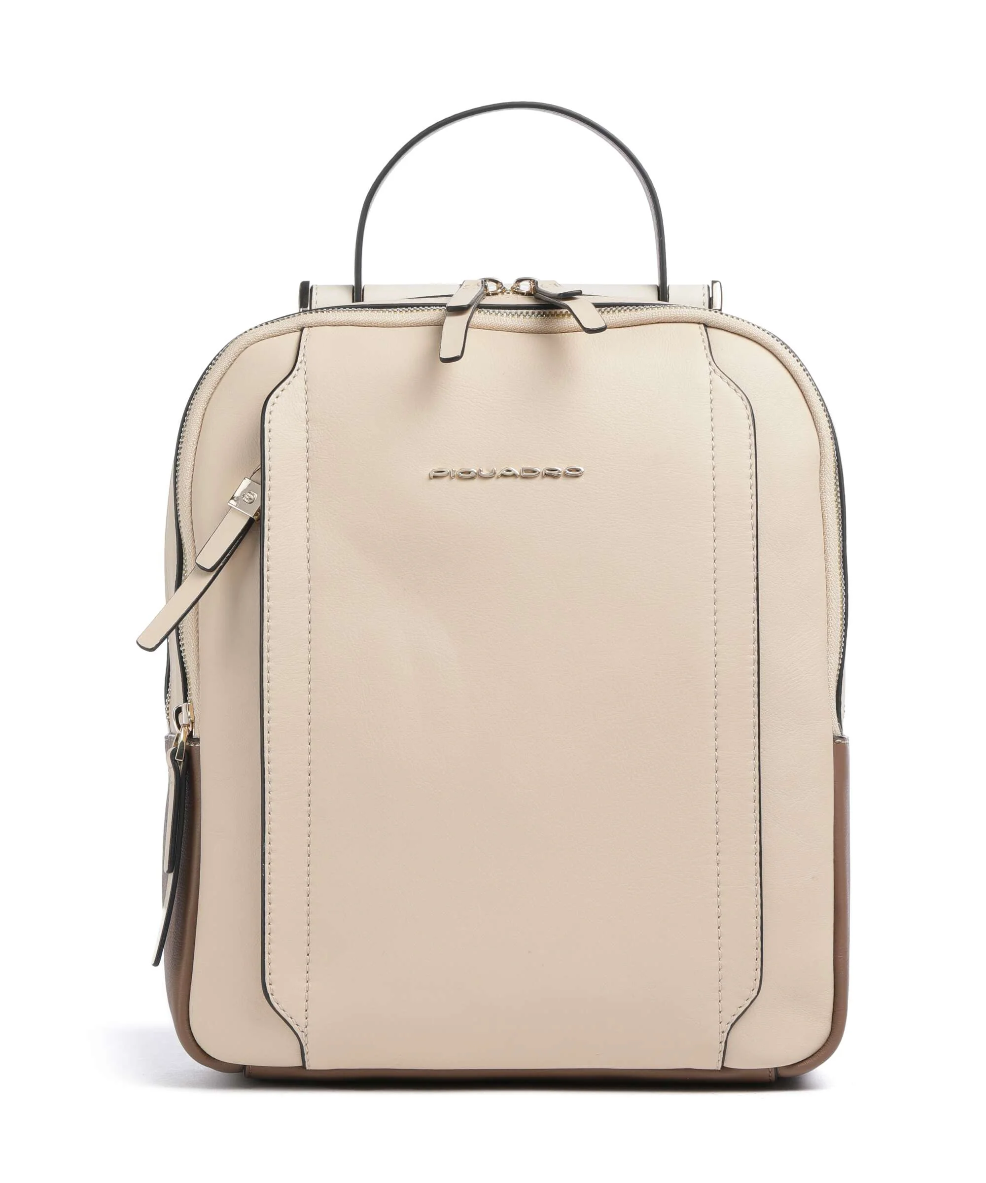 Piquadro Circle Plecak beige/cuoio