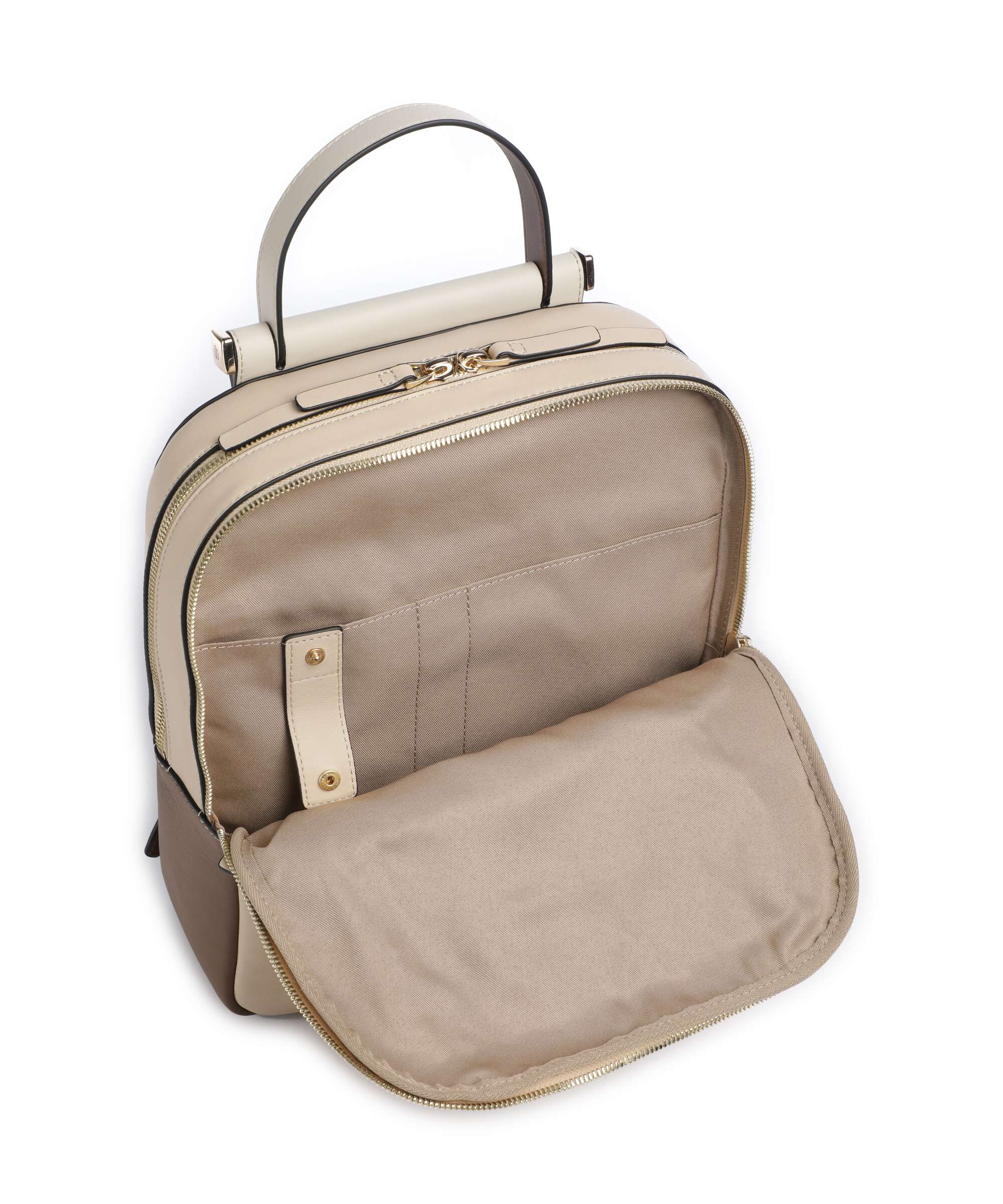 Piquadro Circle Plecak beige/cuoio - Image 4