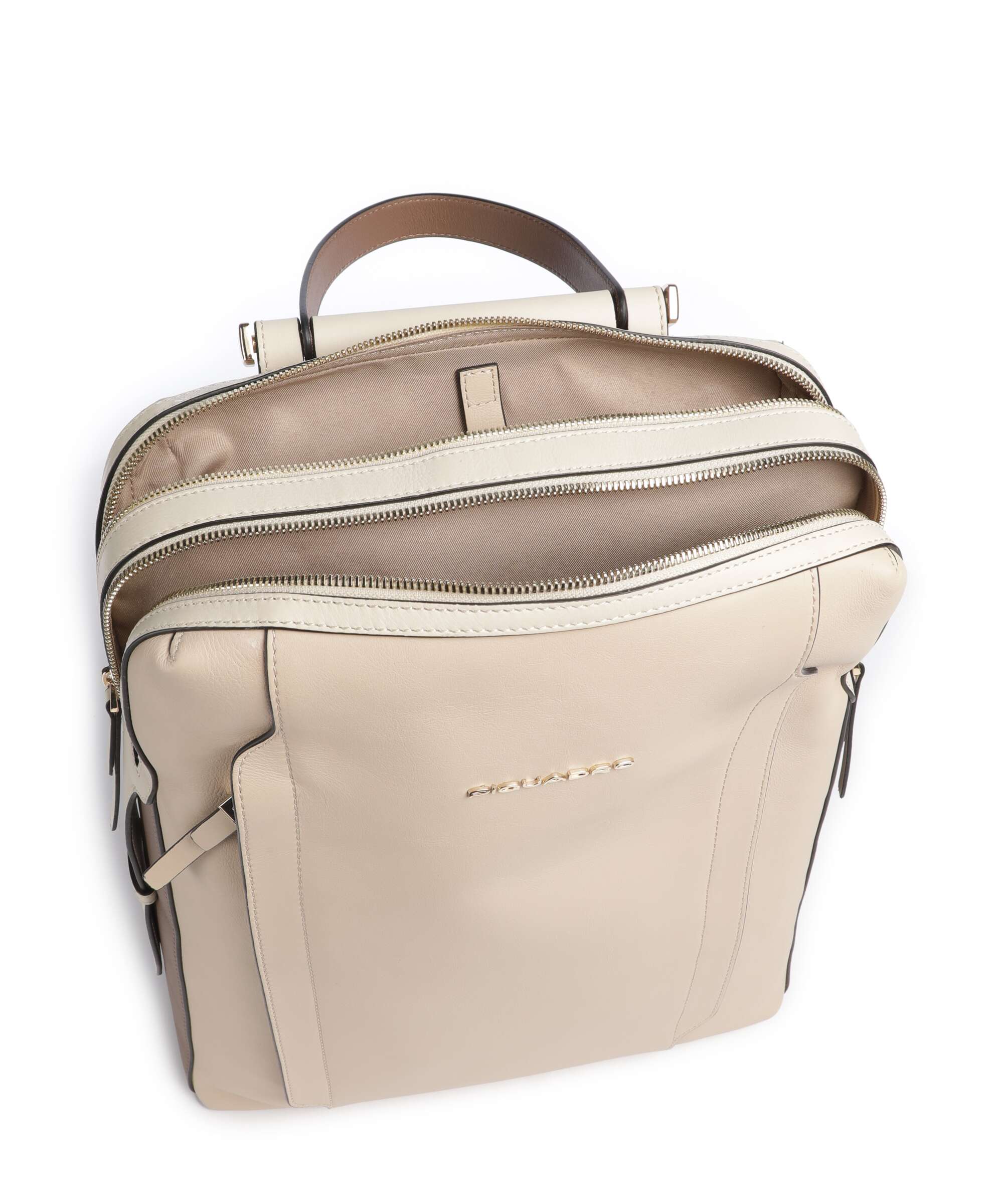 Piquadro Circle Plecak beige/cuoio - Image 6