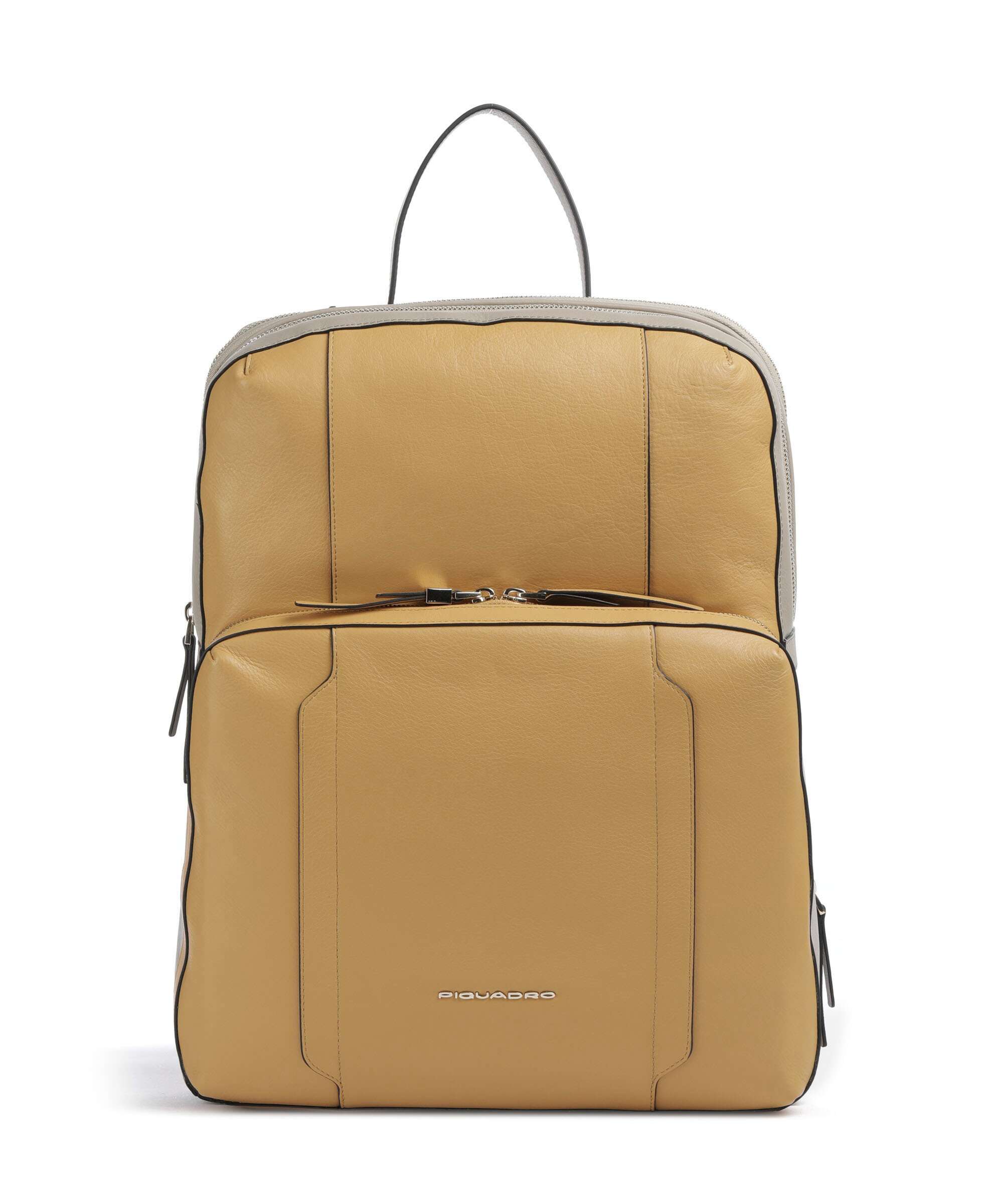Piquadro Circle Plecak na laptopa yellow/beige