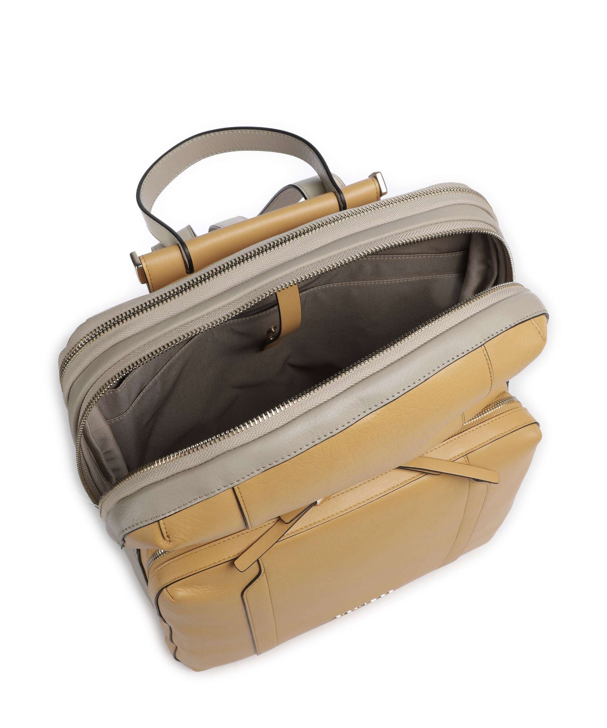 Piquadro Circle Plecak na laptopa yellow/beige - Image 5
