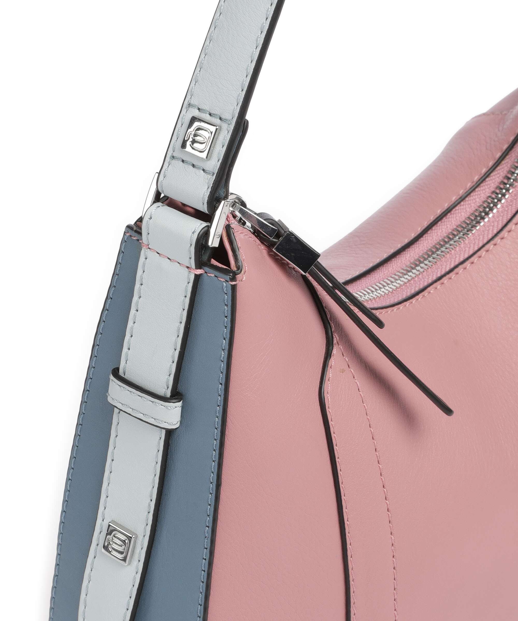 Piquadro Circle Torba na ramię rosa grigio - Image 4