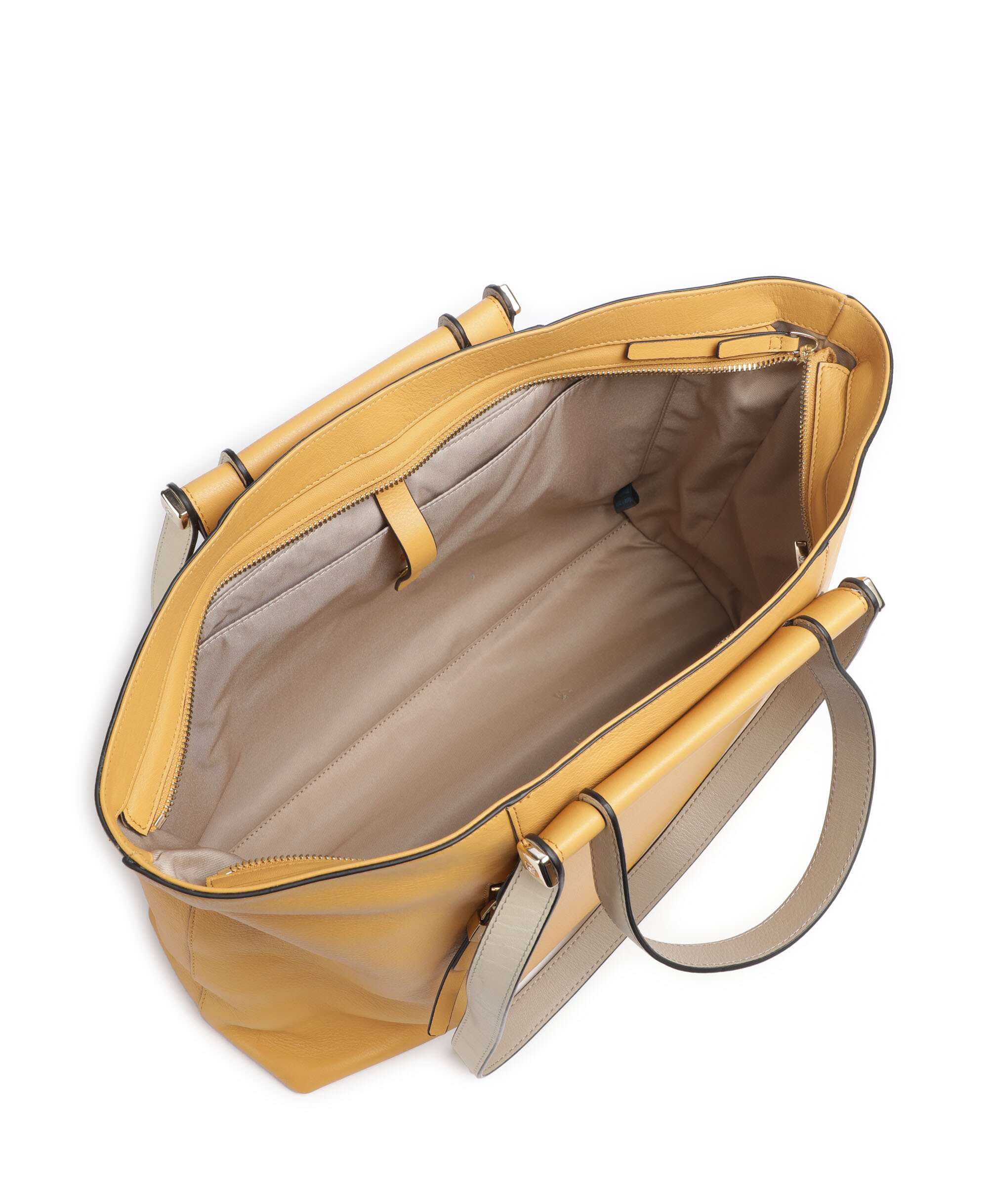 Piquadro Circle Torba na zakupy yellow/beige - Image 6