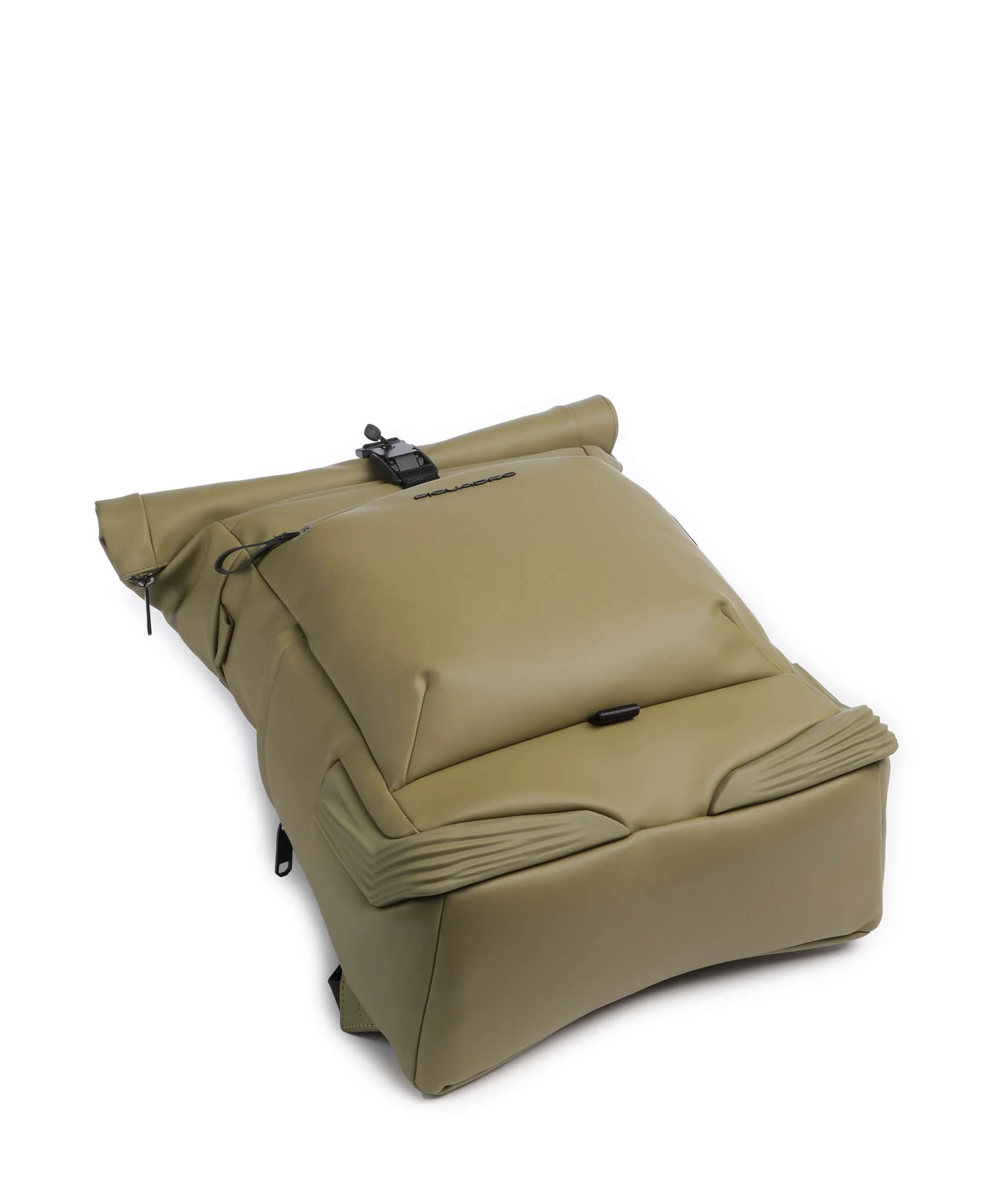 Piquadro Corner Special Plecak z rolowanym zamknięciem light green - Image 5