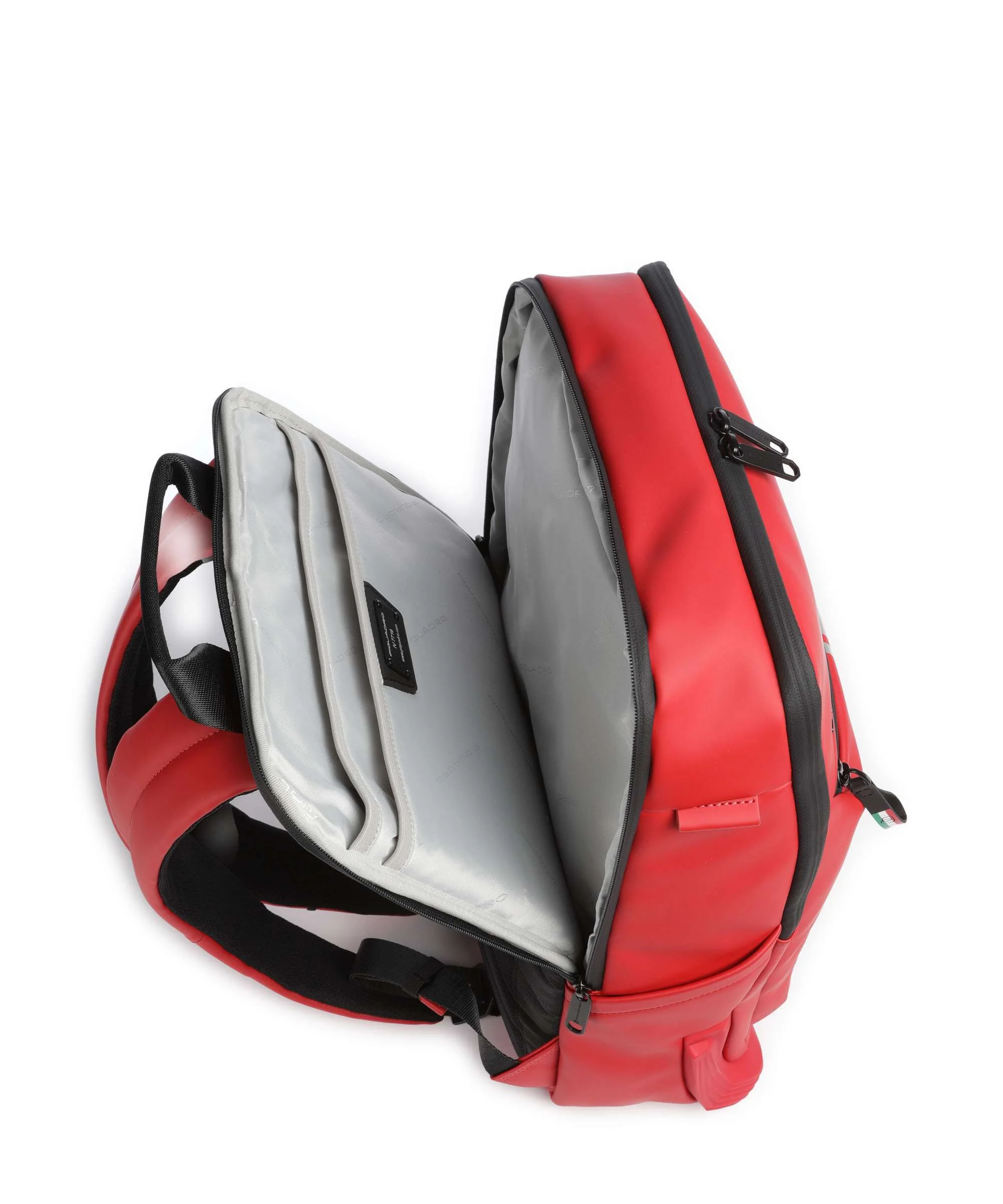 Piquadro Ducati C2OWD Plecak rosso - Image 5