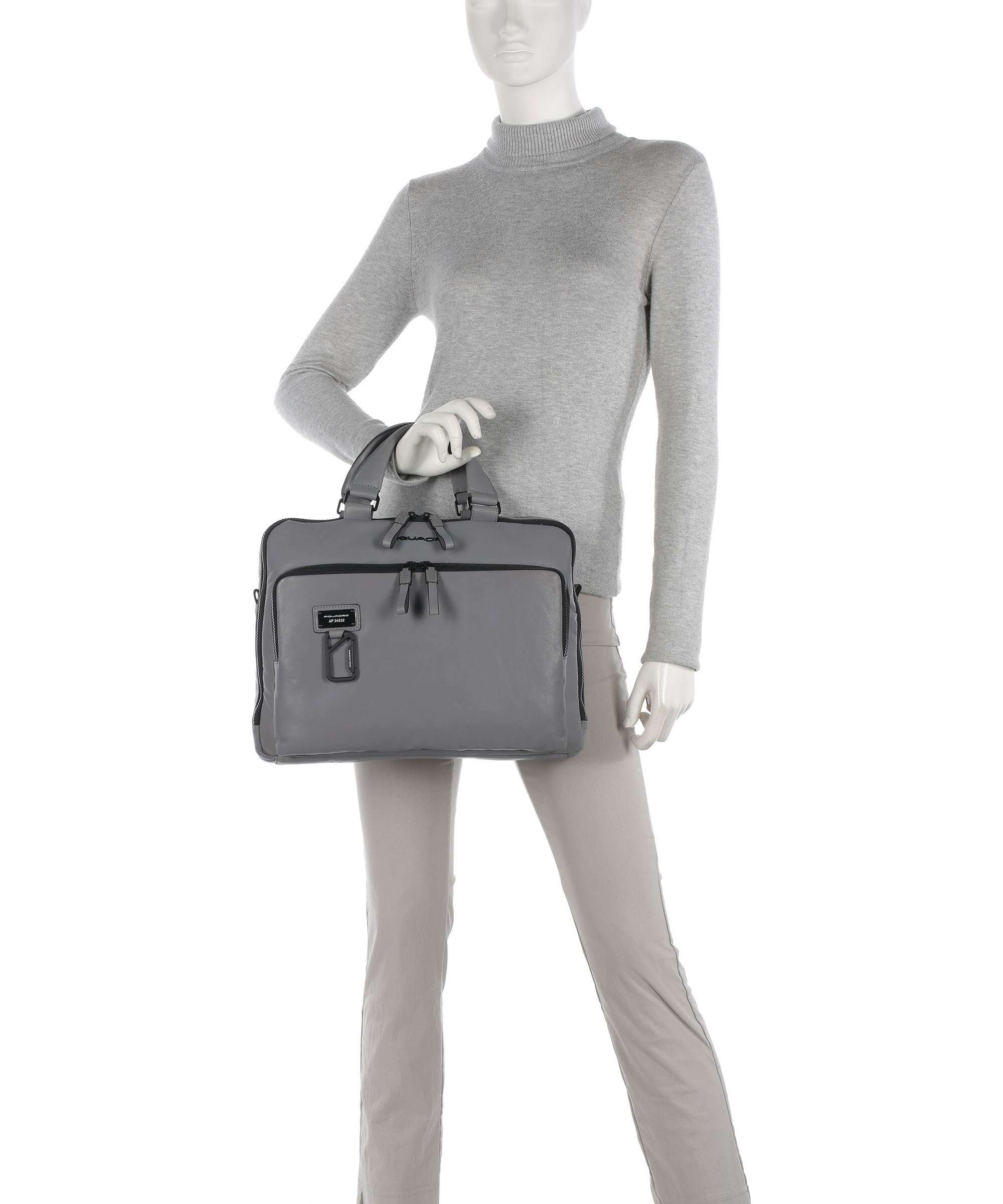 Piquadro Harper Aktówka grigio - Image 3
